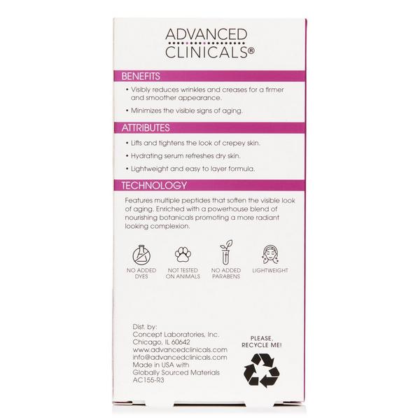 Advanced Clinicals Anti Wrinkle Multi Peptide Face Serum #8