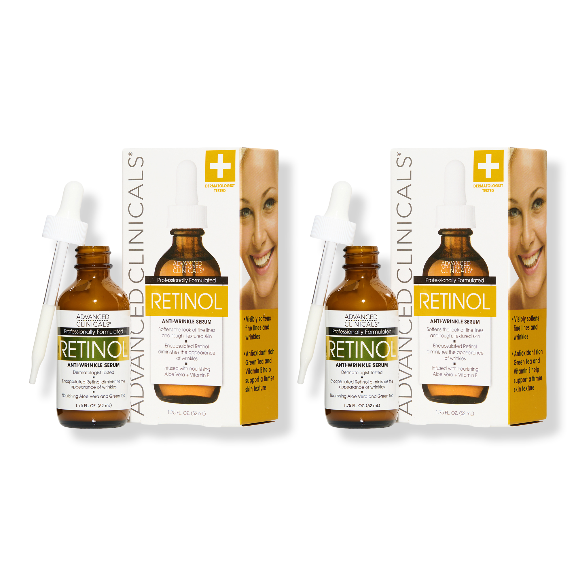 Advanced Clinicals Anti-Wrinkle Retinol Face Serum #1