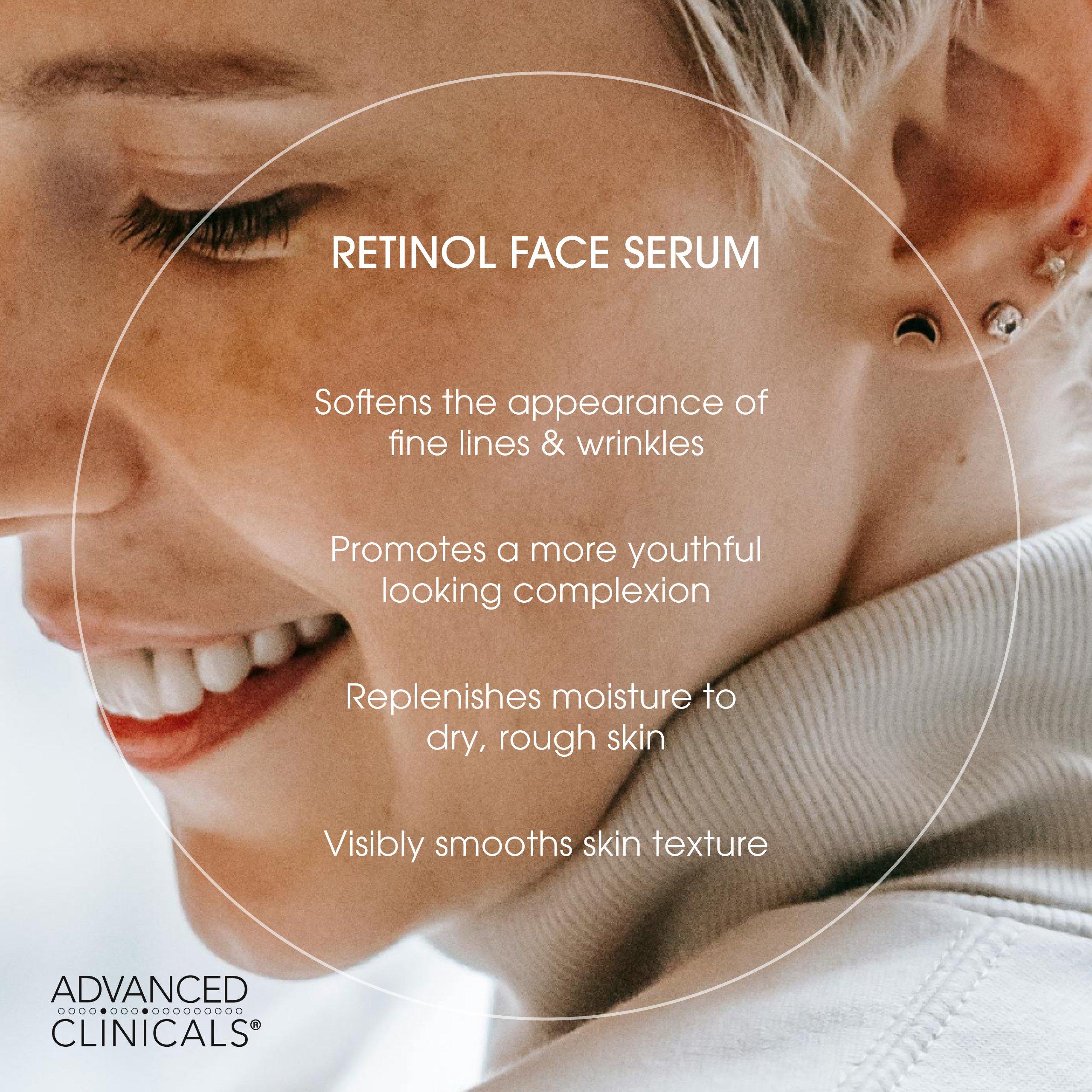 Advanced Clinicals Anti-Wrinkle Retinol Face Serum — фото 4