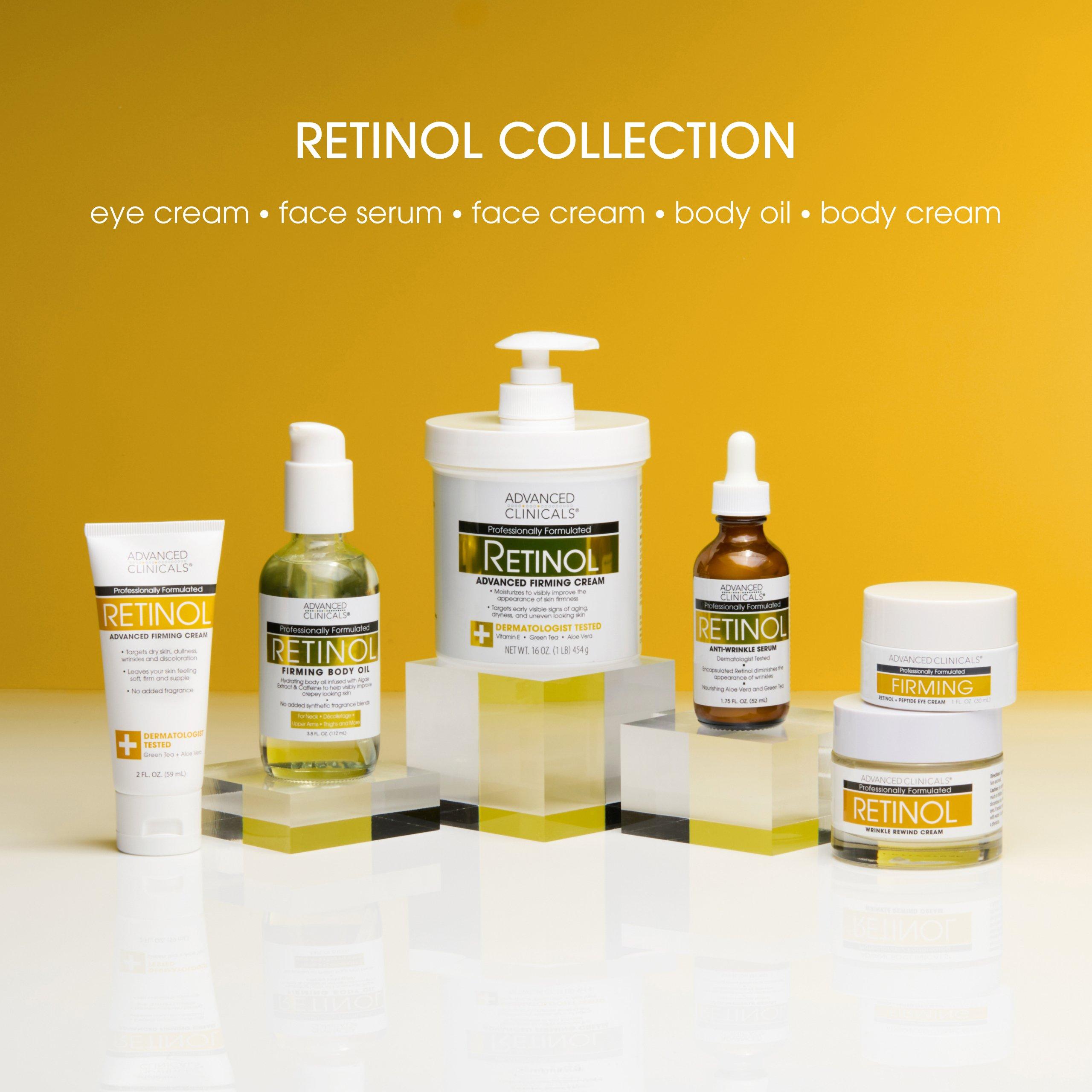 Advanced Clinicals Anti-Wrinkle Retinol Face Serum — фото 8