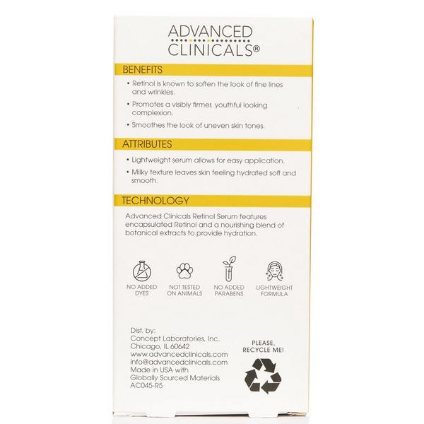 Advanced Clinicals Anti-Wrinkle Retinol Face Serum #9