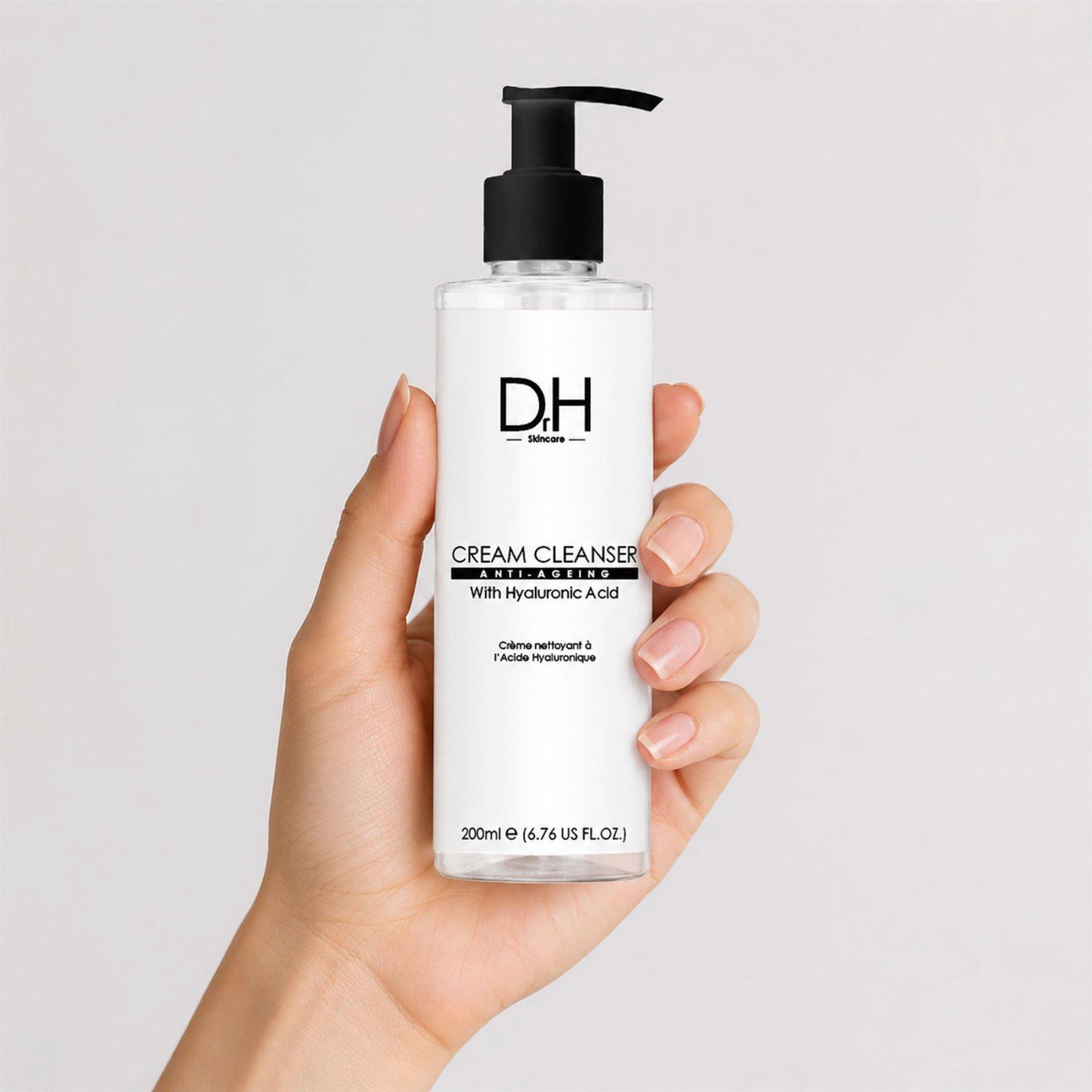 Кремовое очищающее средство для лица Dr H Advanced с гиалуроновой кислотой — фото 3