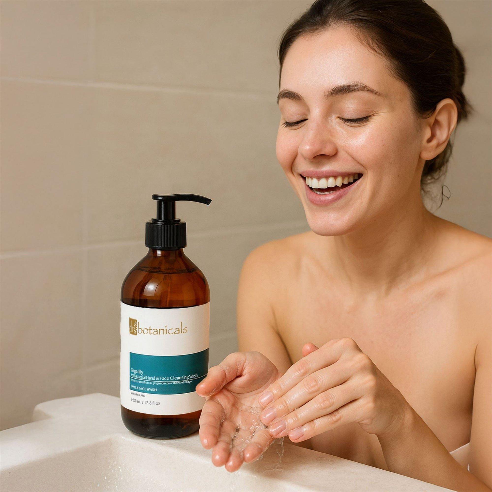 Очищающее средство для рук и лица Dr Botanicals Gingerlily — фото 5