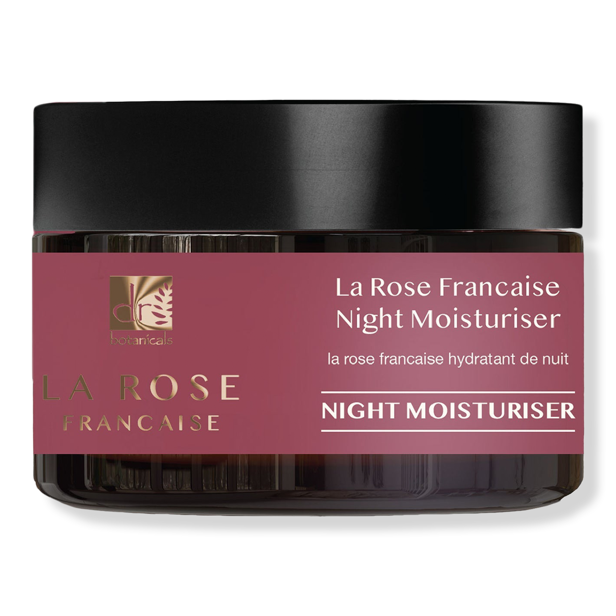 Антивозрастной ночной увлажняющий крем Dr Botanicals La Rose Francaise — фото 1