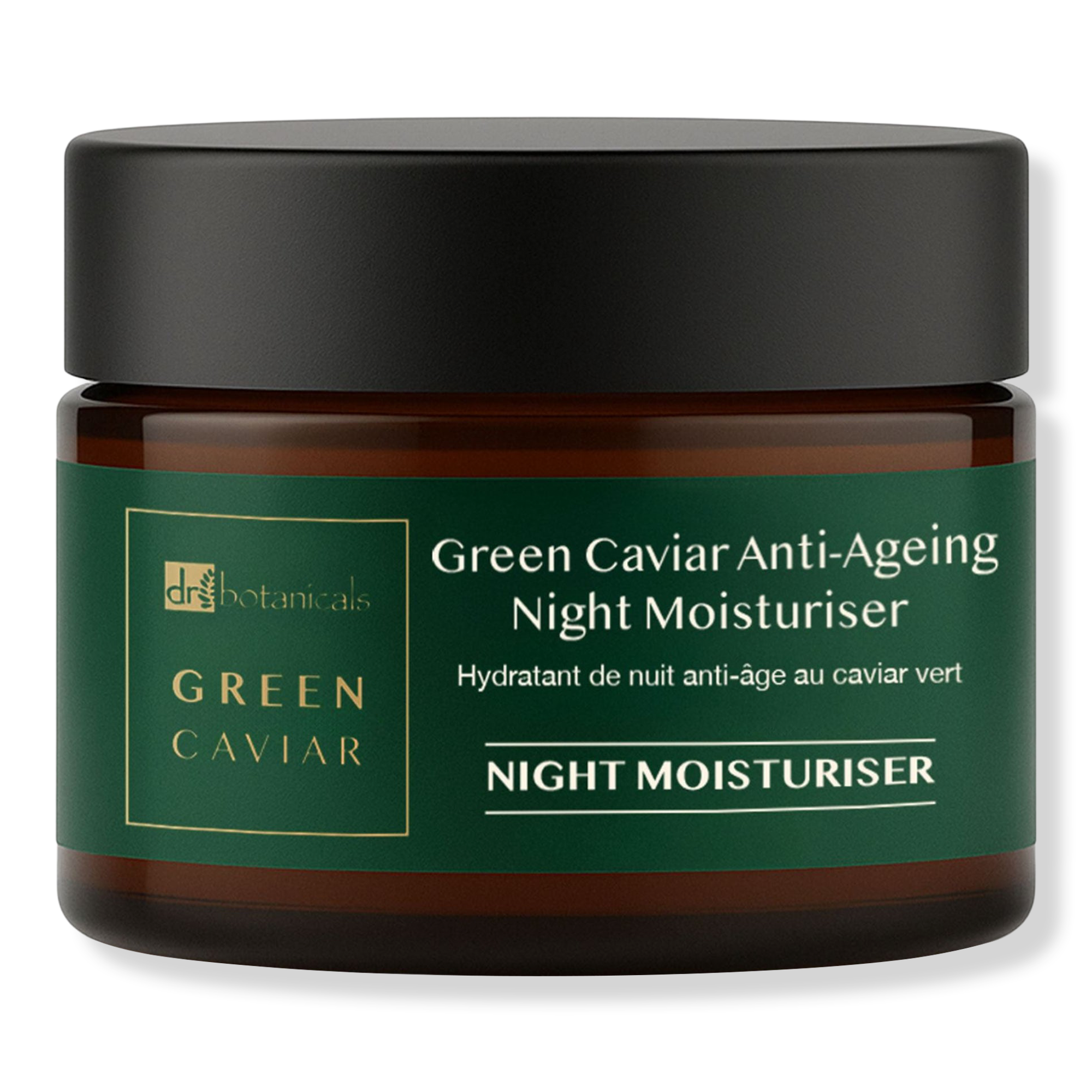 Антивозрастной ночной крем для лица Dr Botanicals Green Caviar — фото 1