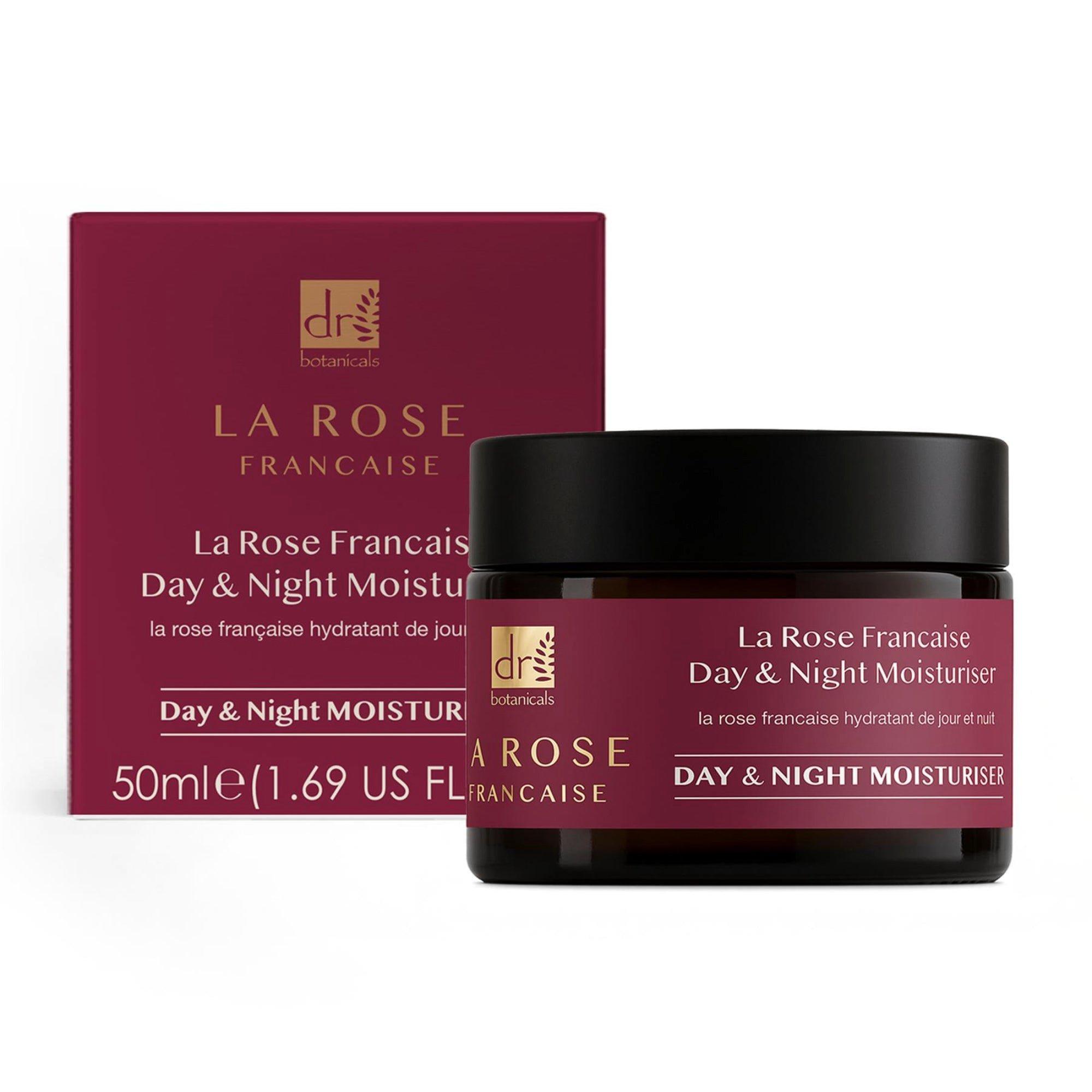Дневной и ночной увлажняющий крем Dr Botanicals La Rose Francaise — фото 4