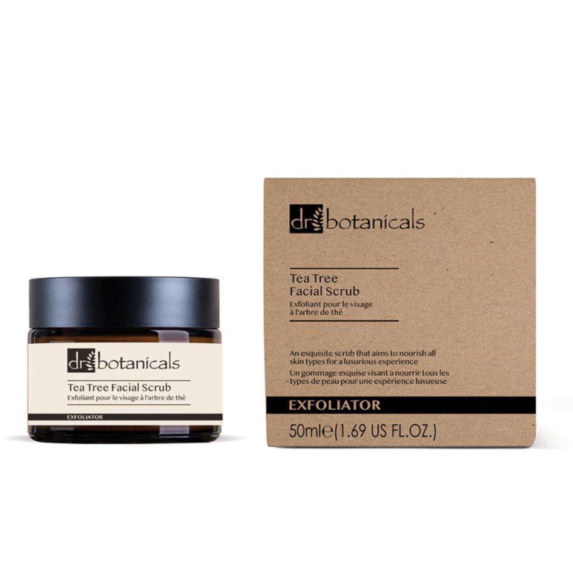 Антивозрастной скраб для лица с чайным деревом Dr Botanicals — фото 4