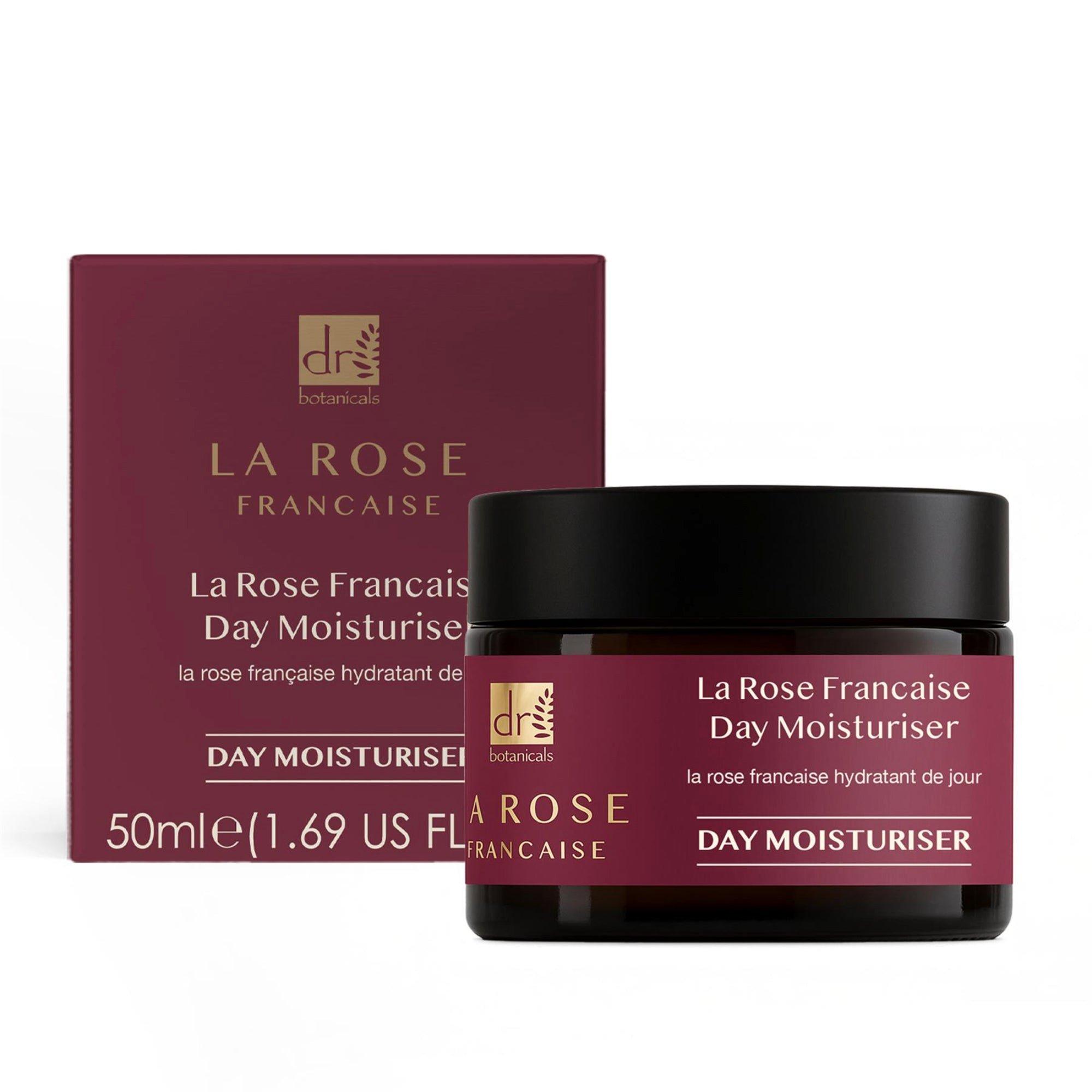 Антивозрастной дневной увлажняющий крем Dr Botanicals La Rose Francaise — фото 4
