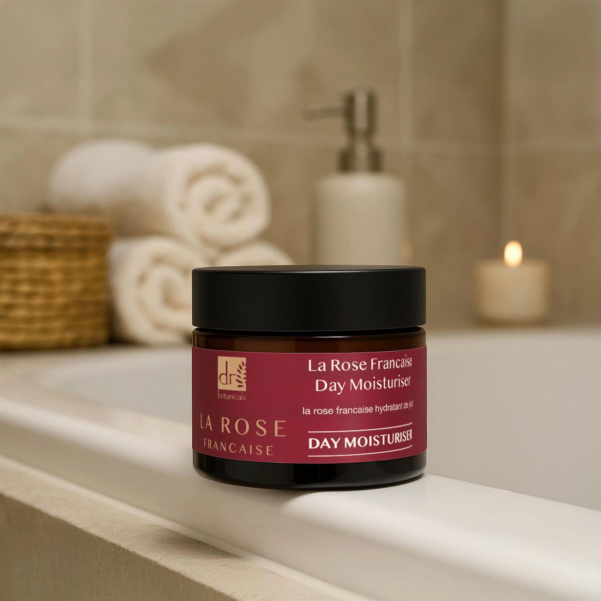 Антивозрастной дневной увлажняющий крем Dr Botanicals La Rose Francaise — фото 6