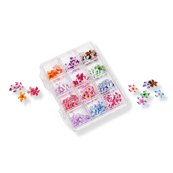 3H Nails Orchid Blossom - 120+ Assorted Nail Charms #1