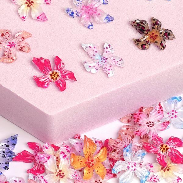 3H Nails Orchid Blossom - 120+ Assorted Nail Charms #3