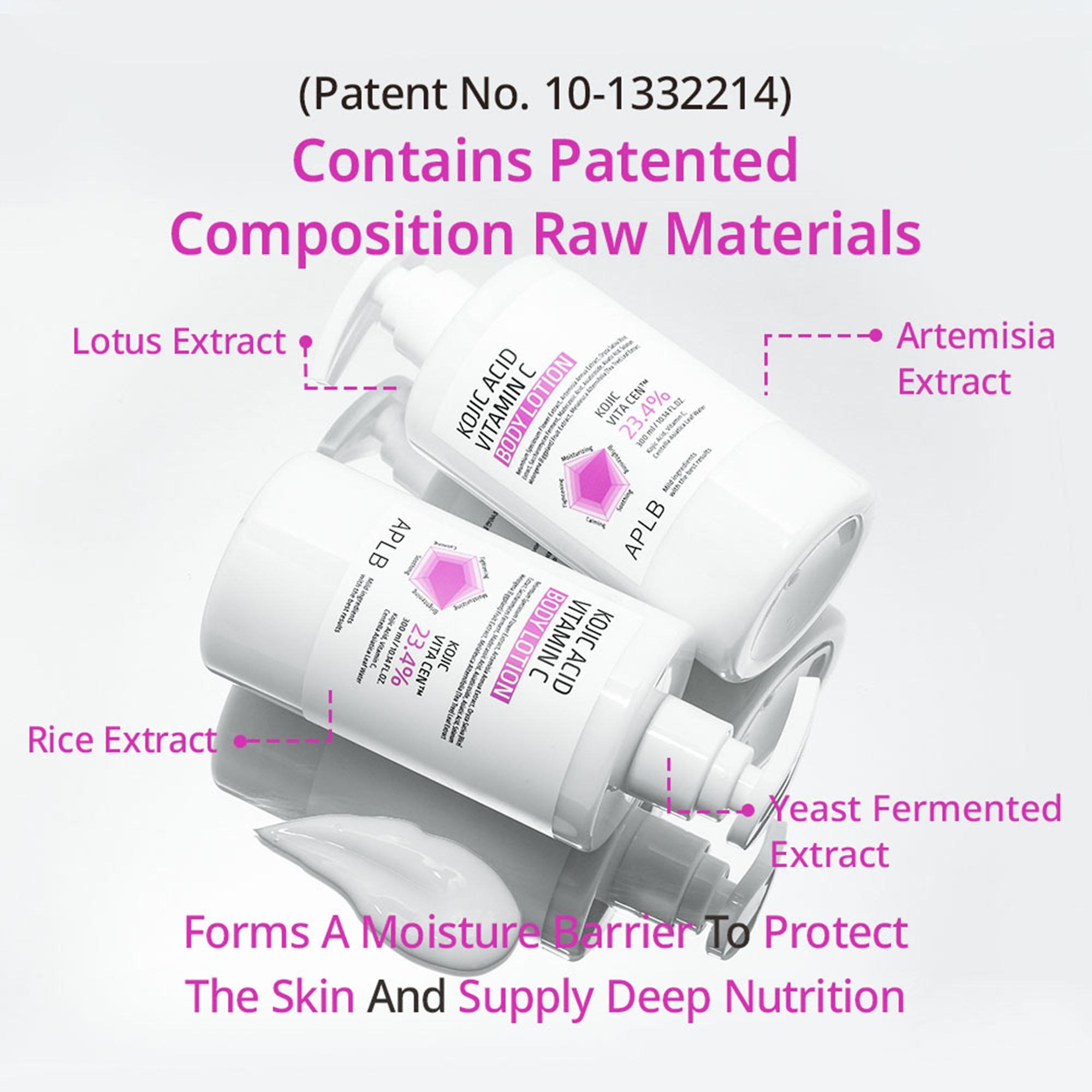 APLB Kojic Acid Vitamin C Body Lotion — фото 4
