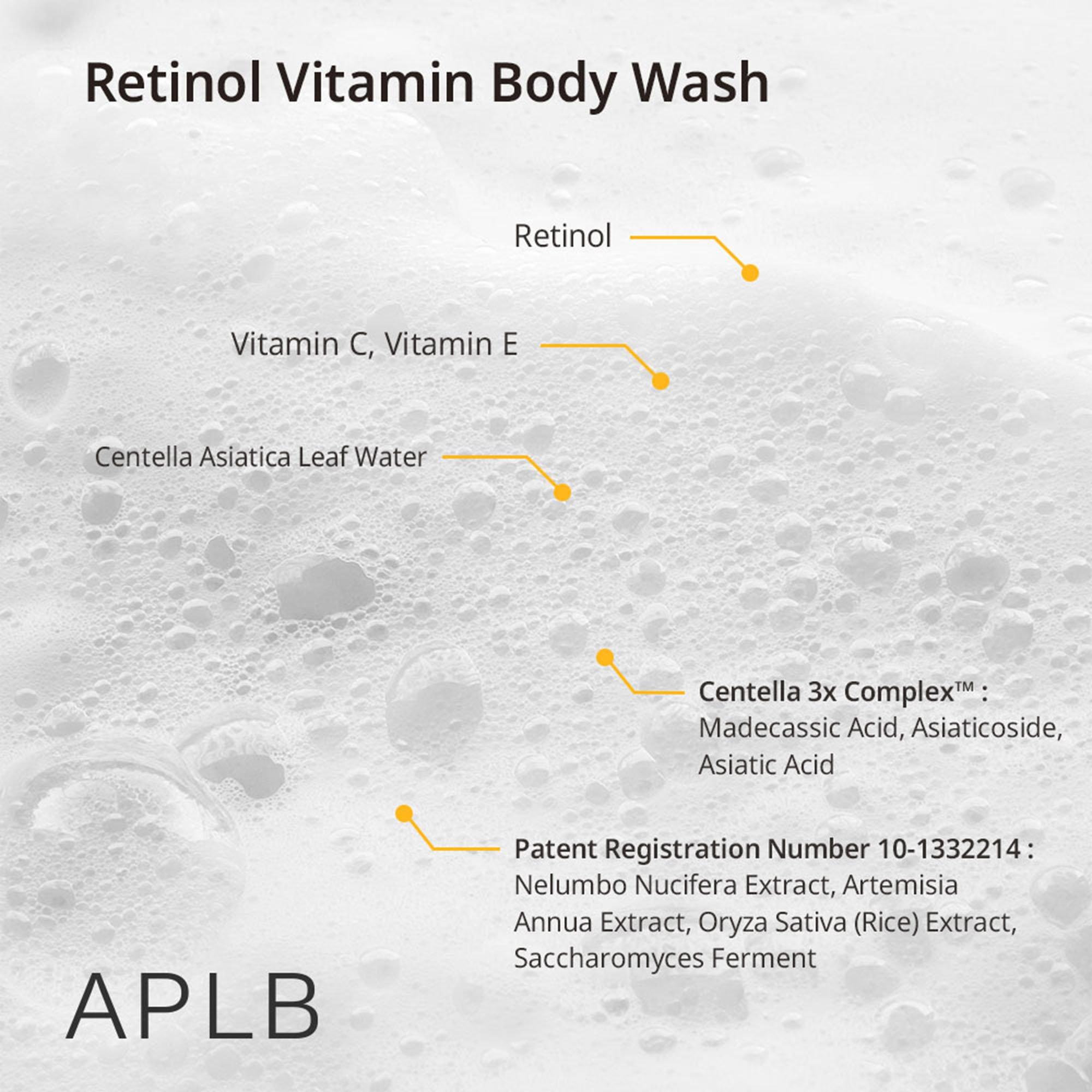 APLB Retinol Vitamin C Vitamin E Body Wash — фото 5