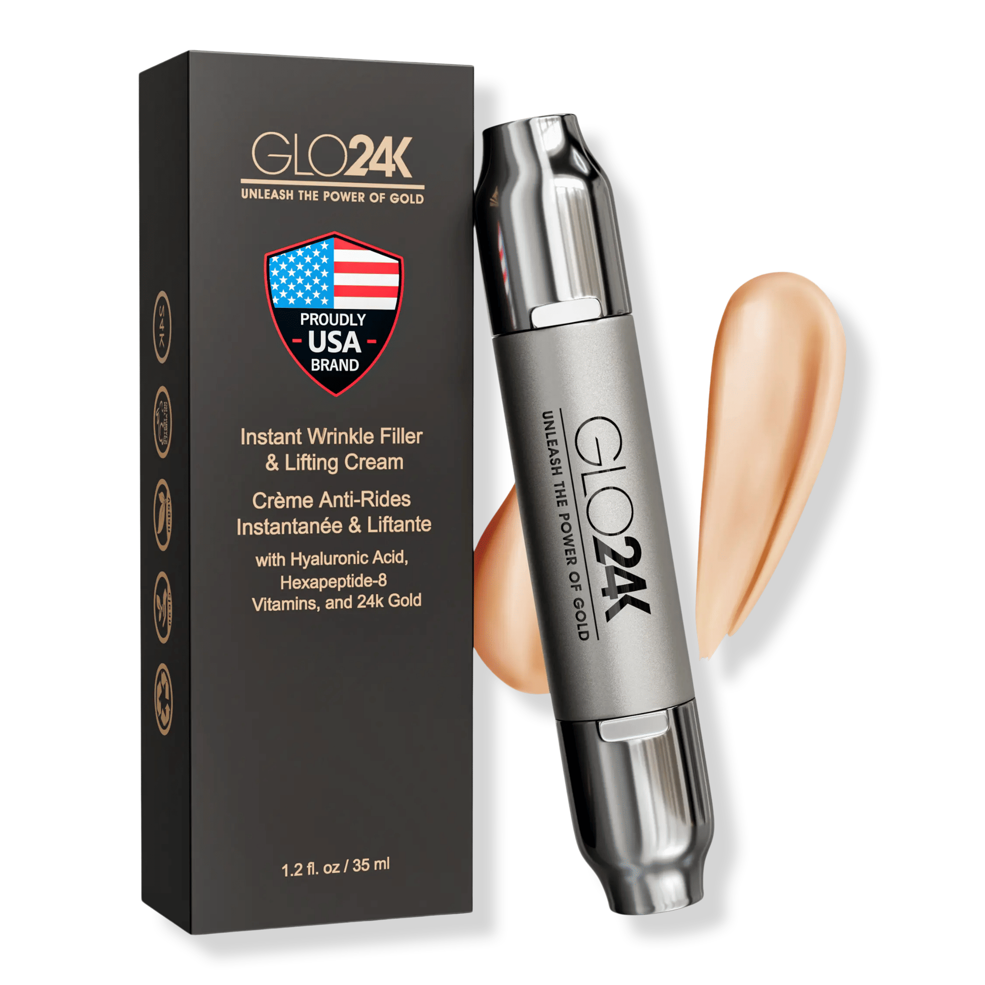 Glo24k Instant Wrinkle Filler & Lifting Cream #1