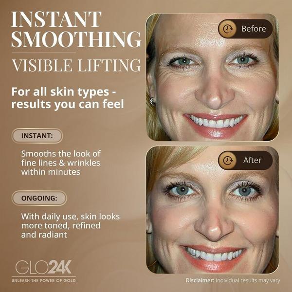 Glo24k Instant Wrinkle Filler & Lifting Cream #5