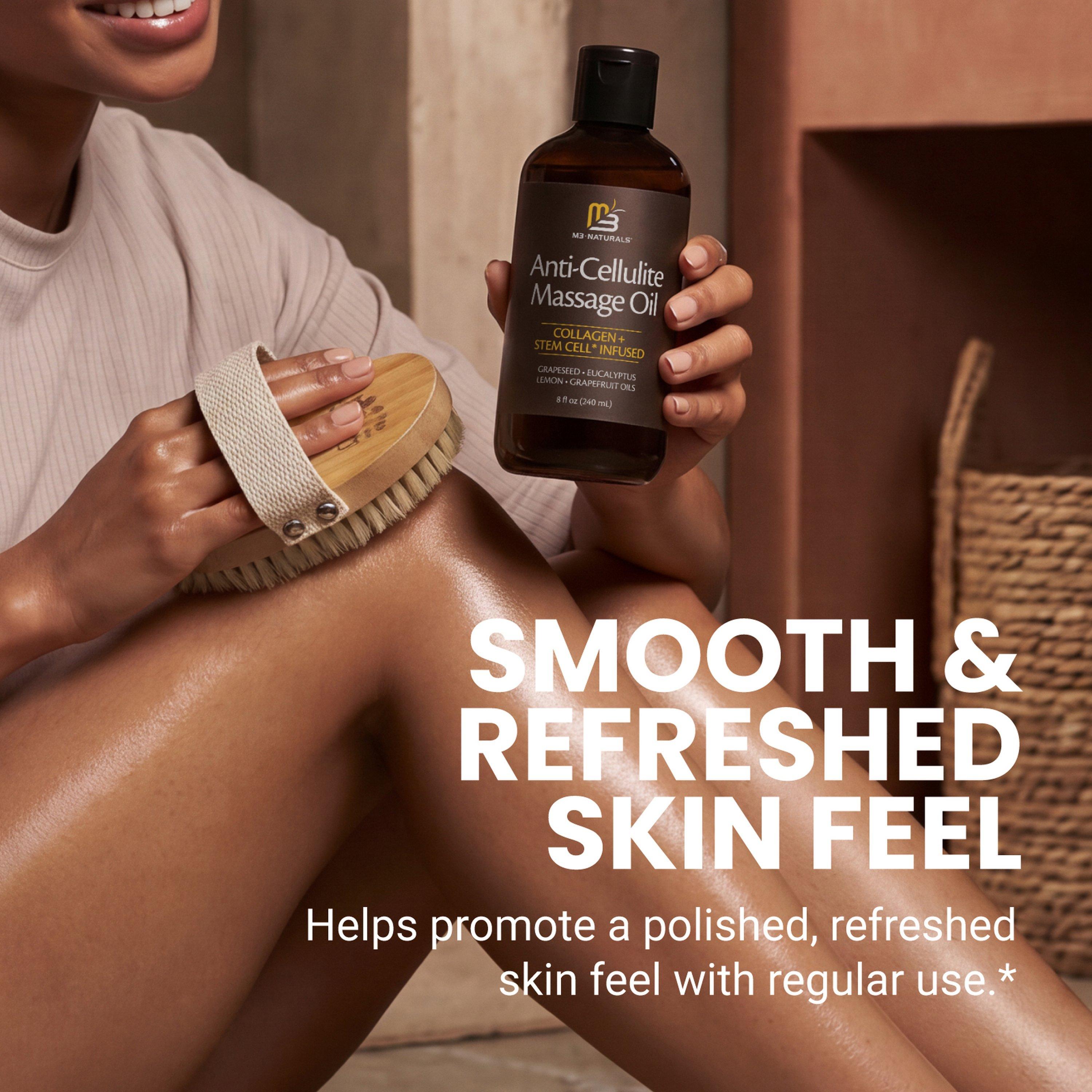 M3 Anti-Cellulite Massage Oil & Brush Kit — фото 6