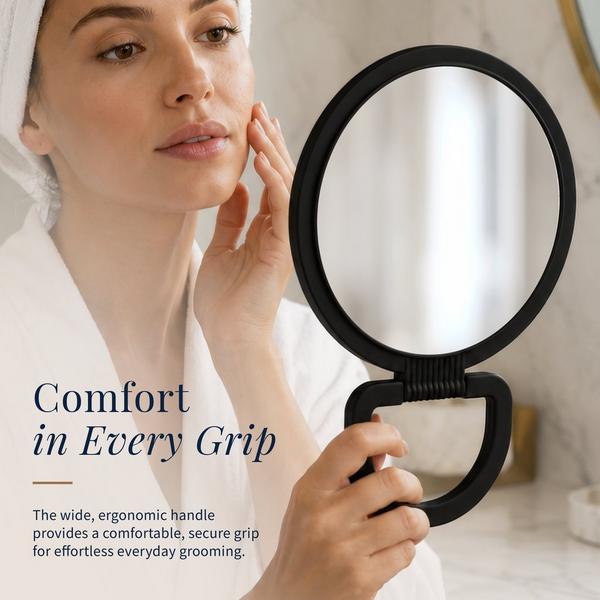 Zadro Dual-Sided Handheld Mirror with Soft-Touch Handle #5
