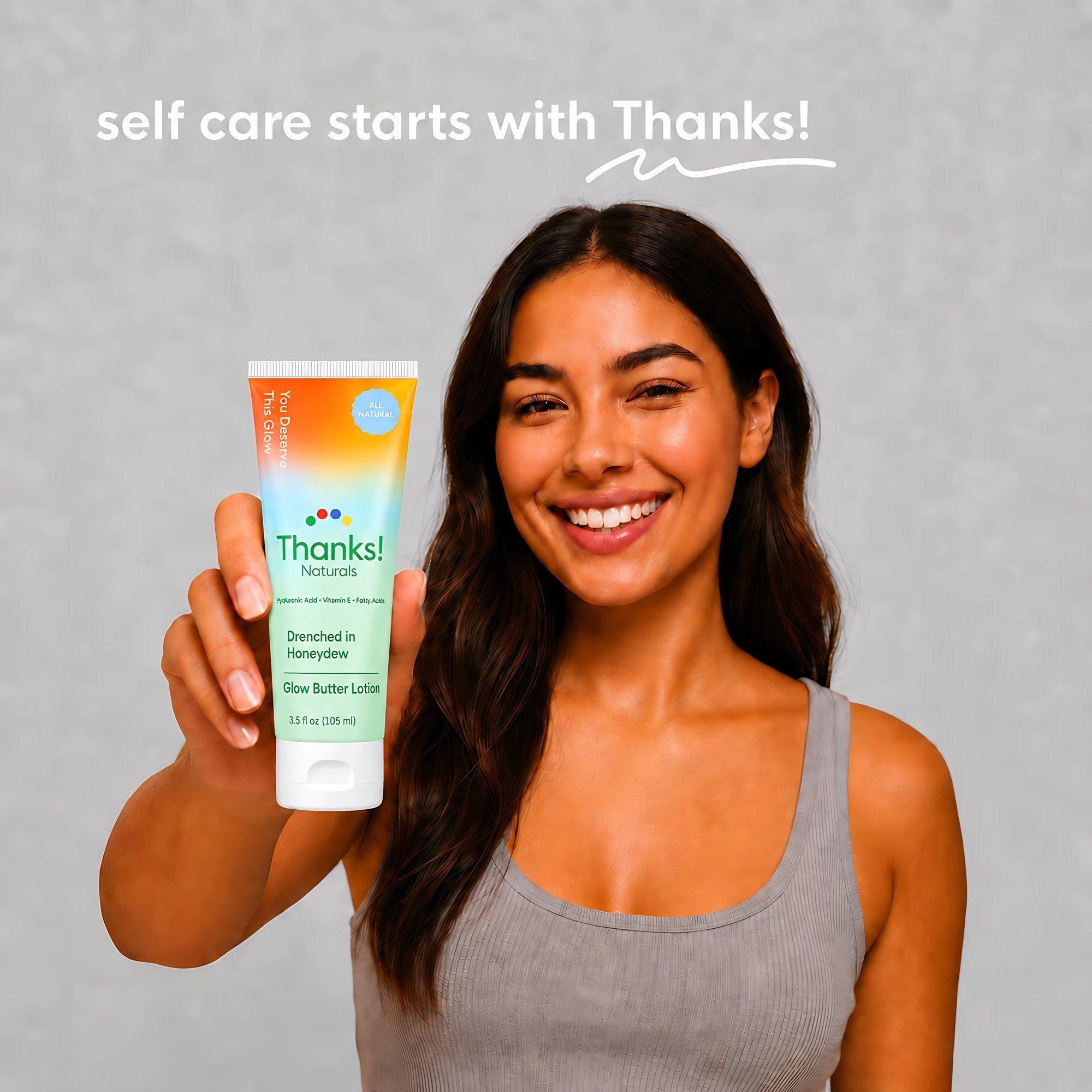 Thanks! Naturals Drenched in Honeydew Glow Butter Body Lotion — фото 7