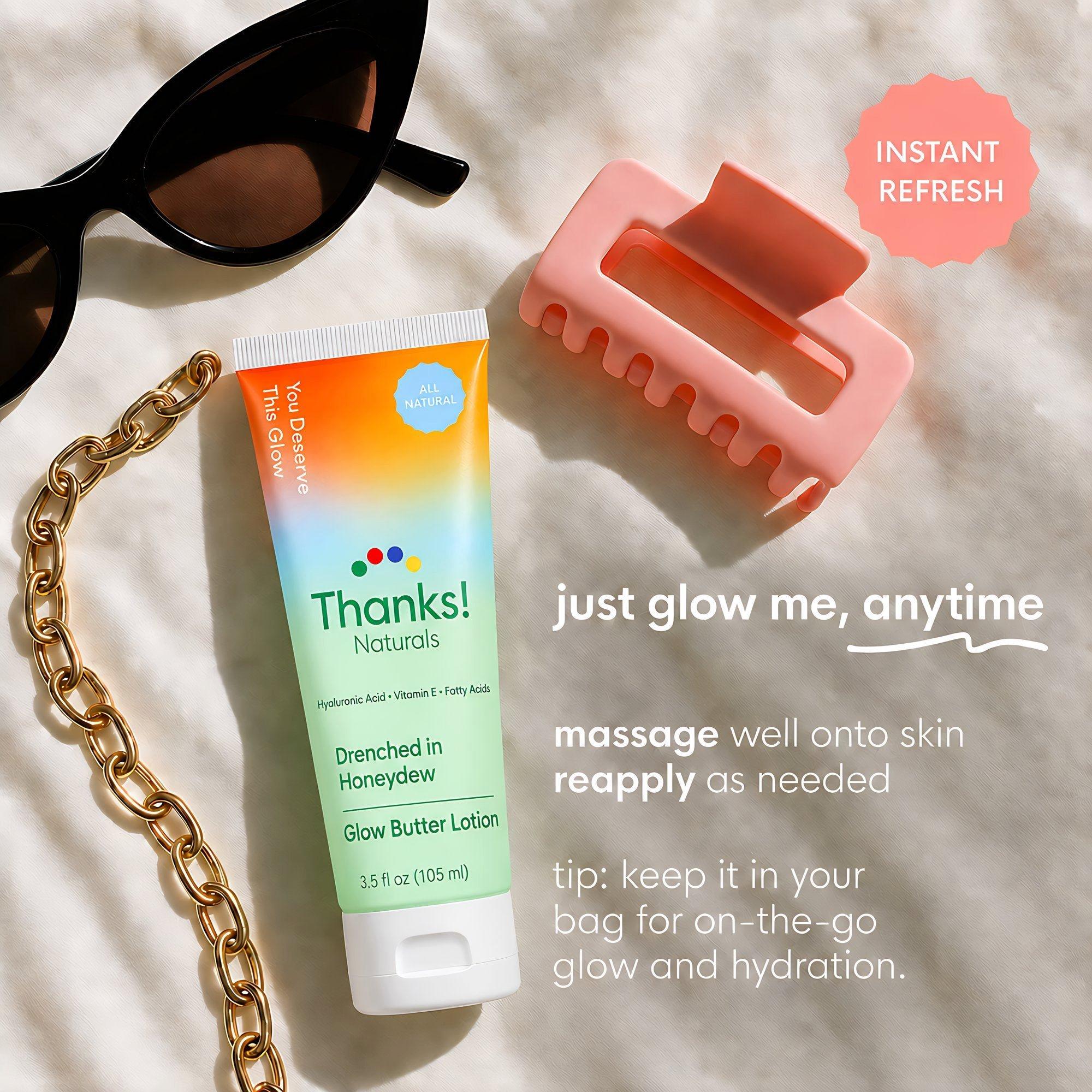 Thanks! Naturals Drenched in Honeydew Glow Butter Body Lotion — фото 8