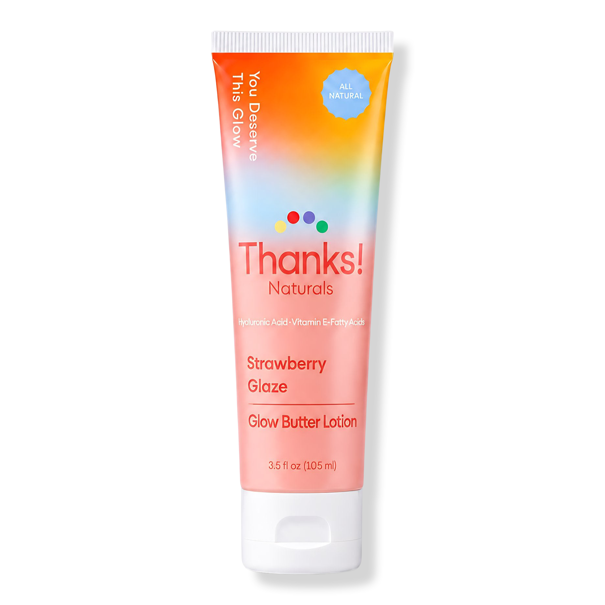 Thanks! Naturals Strawberry Glaze Glow Butter Body Lotion — фото 1