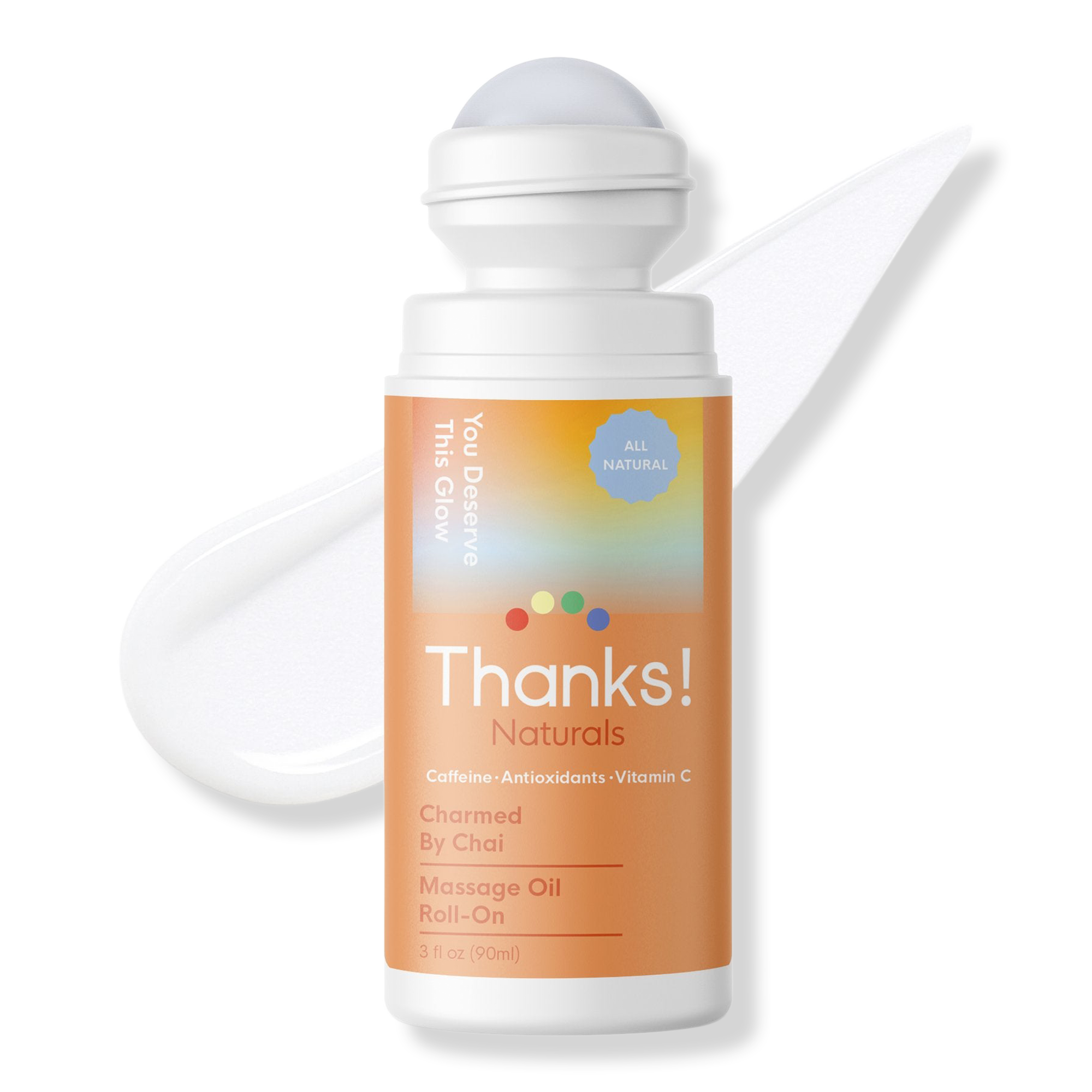 Thanks! Naturals Charmed by Chai Massage Oil Roll-On #1