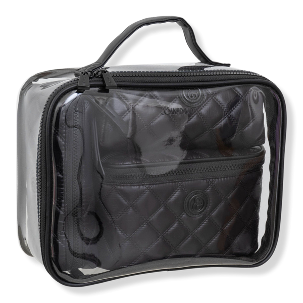 Joan & David The Diamond Quilted Nylon 4 Piece Toiletry Set #1