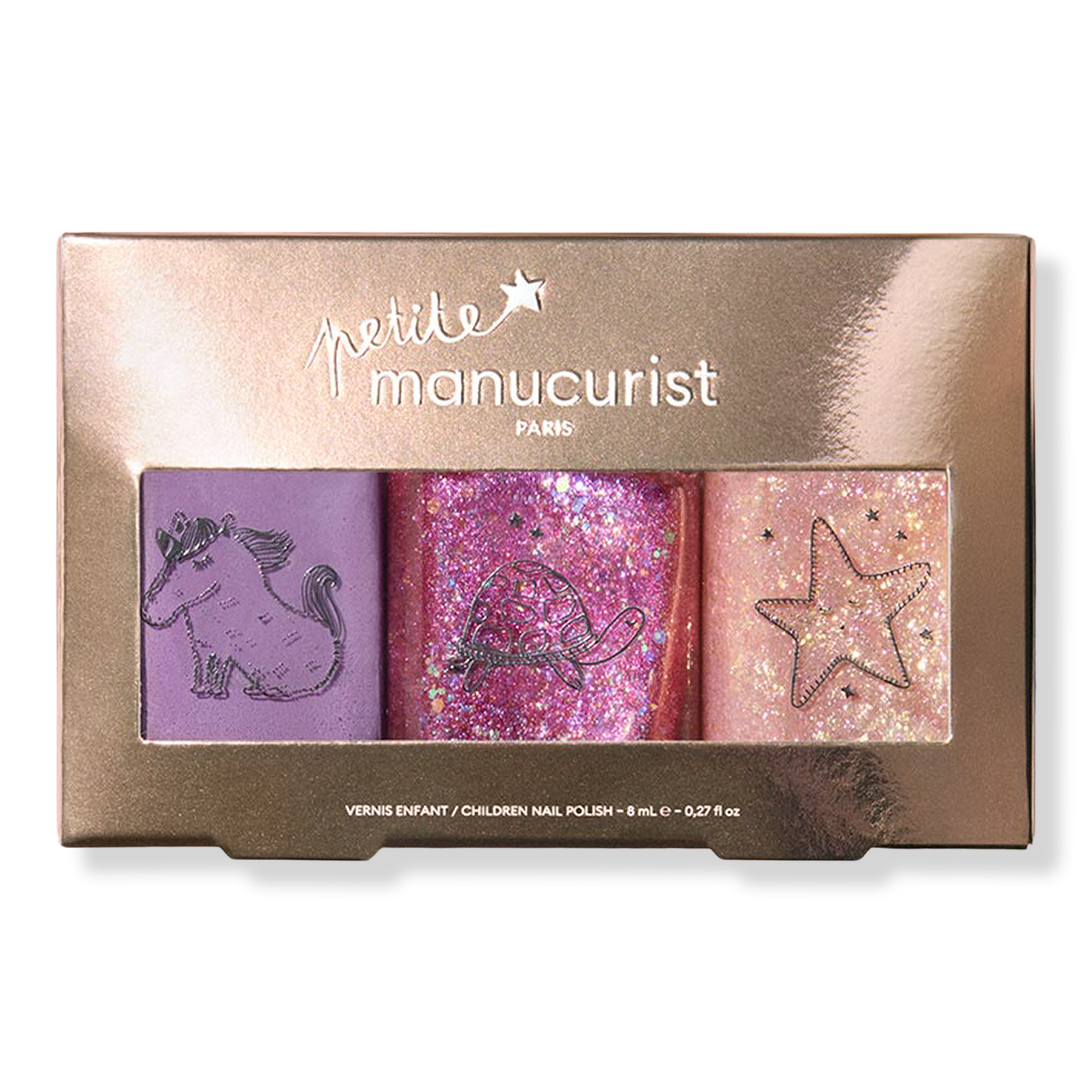 Manucurist Petite Manucurist Nail Kit – Holiday Kids Nail Polish Trio #1