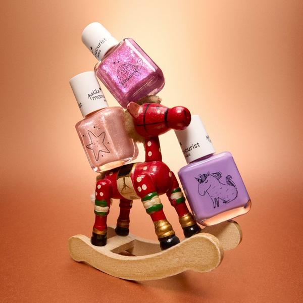 Manucurist Petite Manucurist Nail Kit – Holiday Kids Nail Polish Trio #2