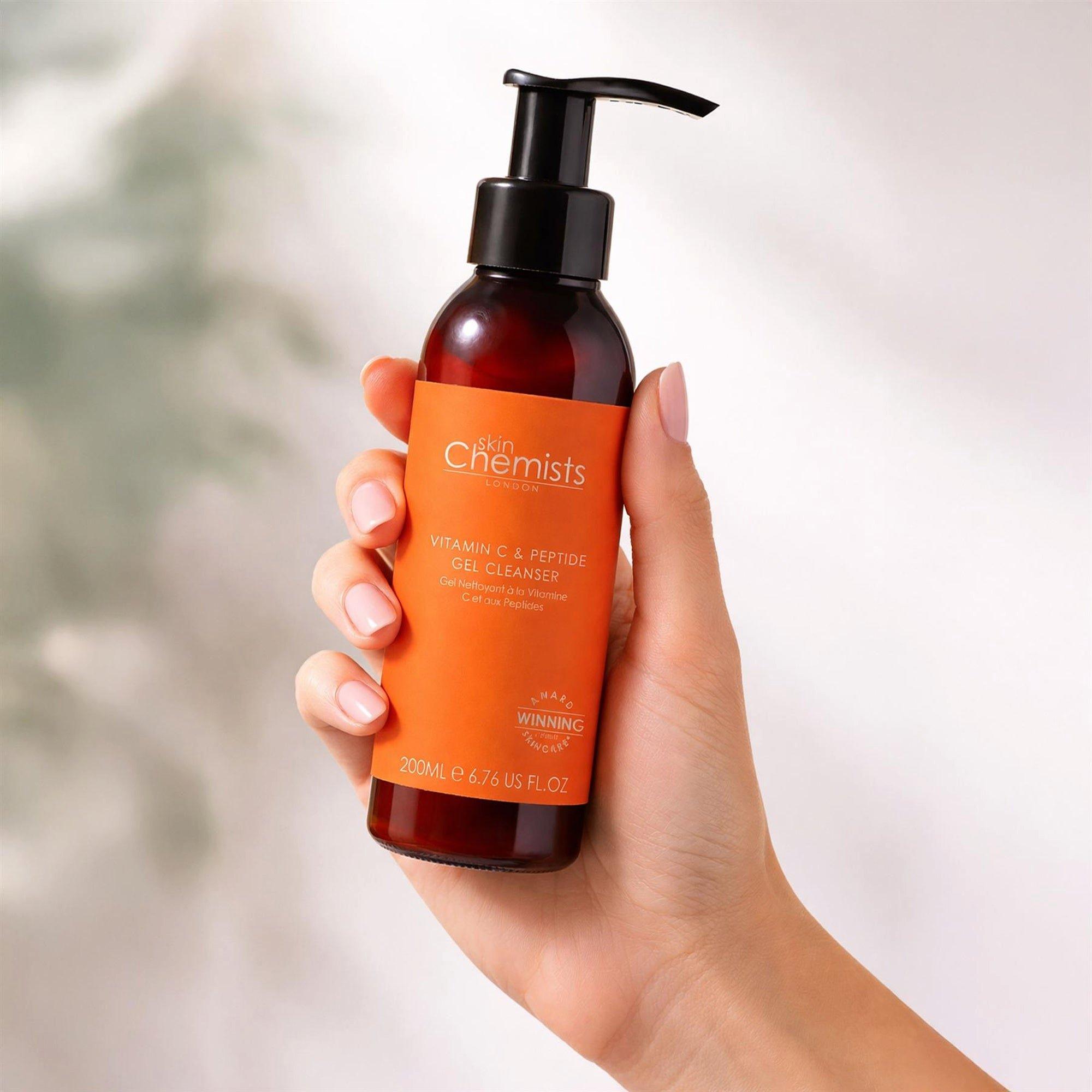skinChemists Vitamin C & Peptide Anti-Aging Gel Cleanser — фото 2