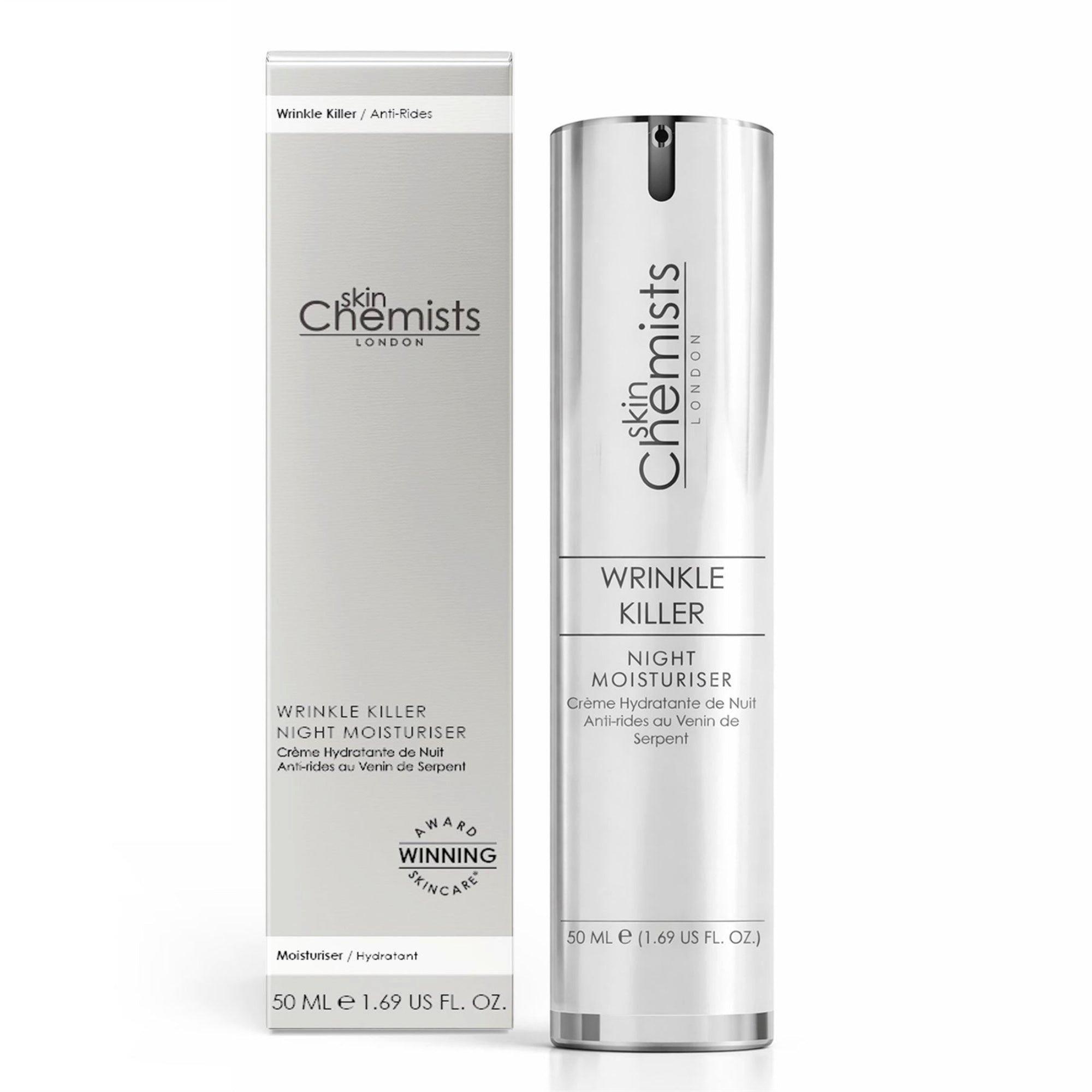skinChemists Anti-Aging Wrinkle Killer Night Moisturiser — фото 4