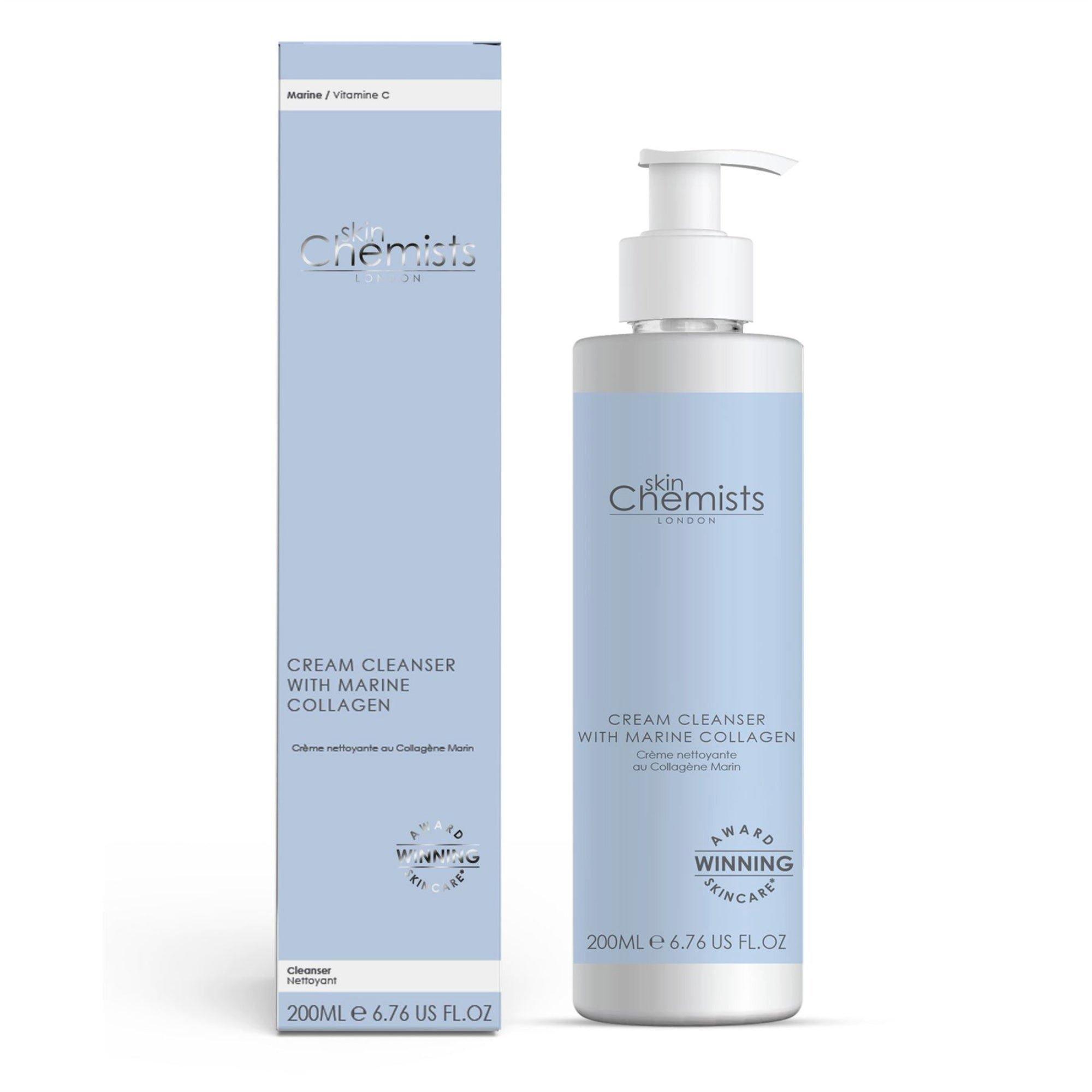 skinChemists Anti-Aging Cream Cleanser with Marine Collagen — фото 4