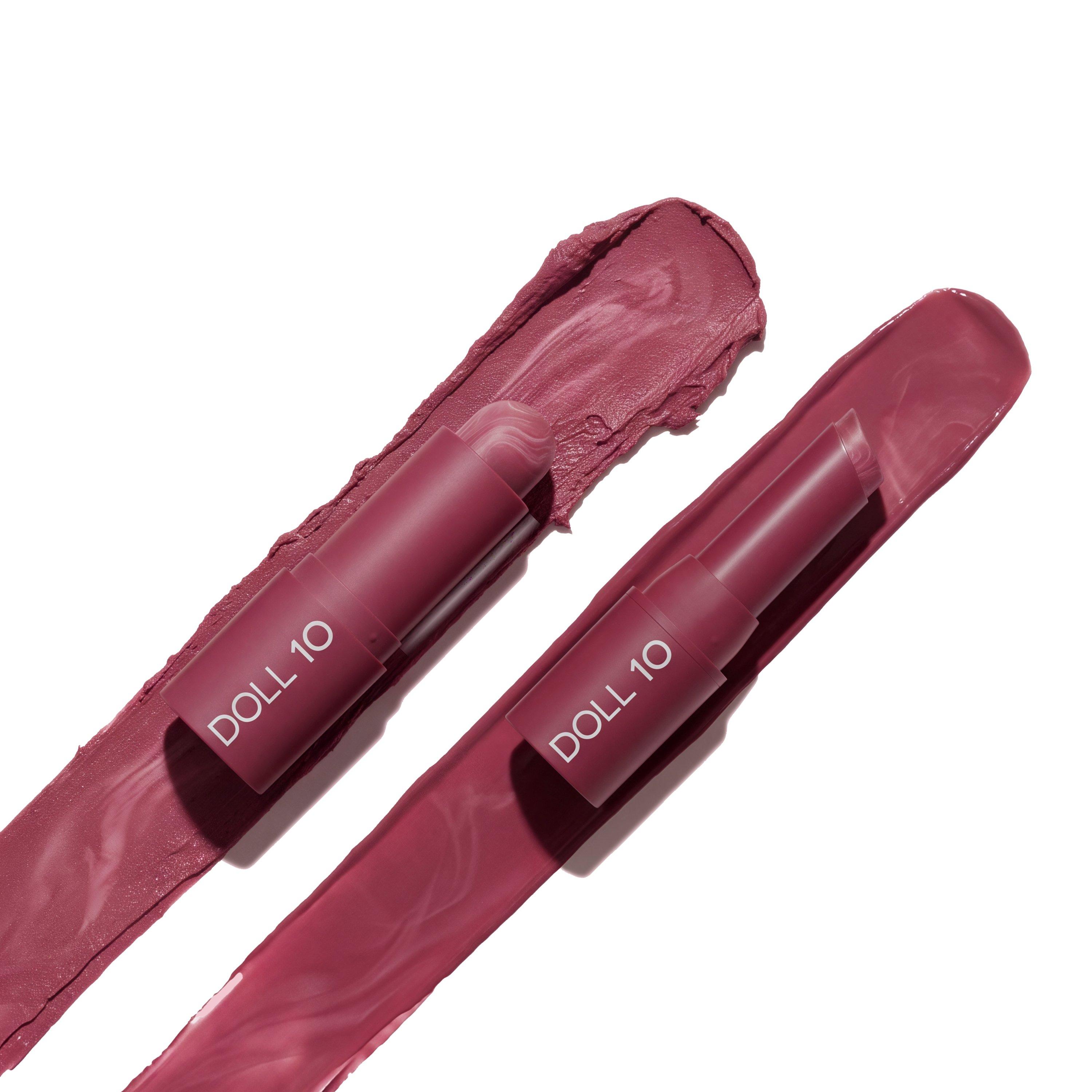Doll 10 Sorbet Swirl Lip Tint & Marble Swirl Blush Duo, цвет: Ягодный — фото 2