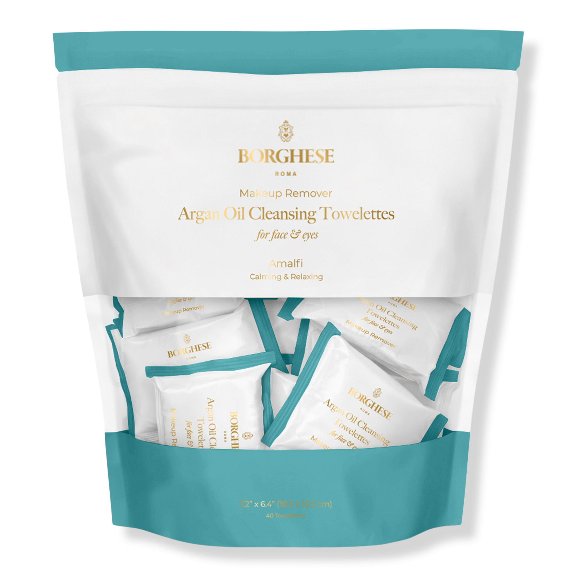Borghese Spa Argan Oil Makeup Remover Towelettes