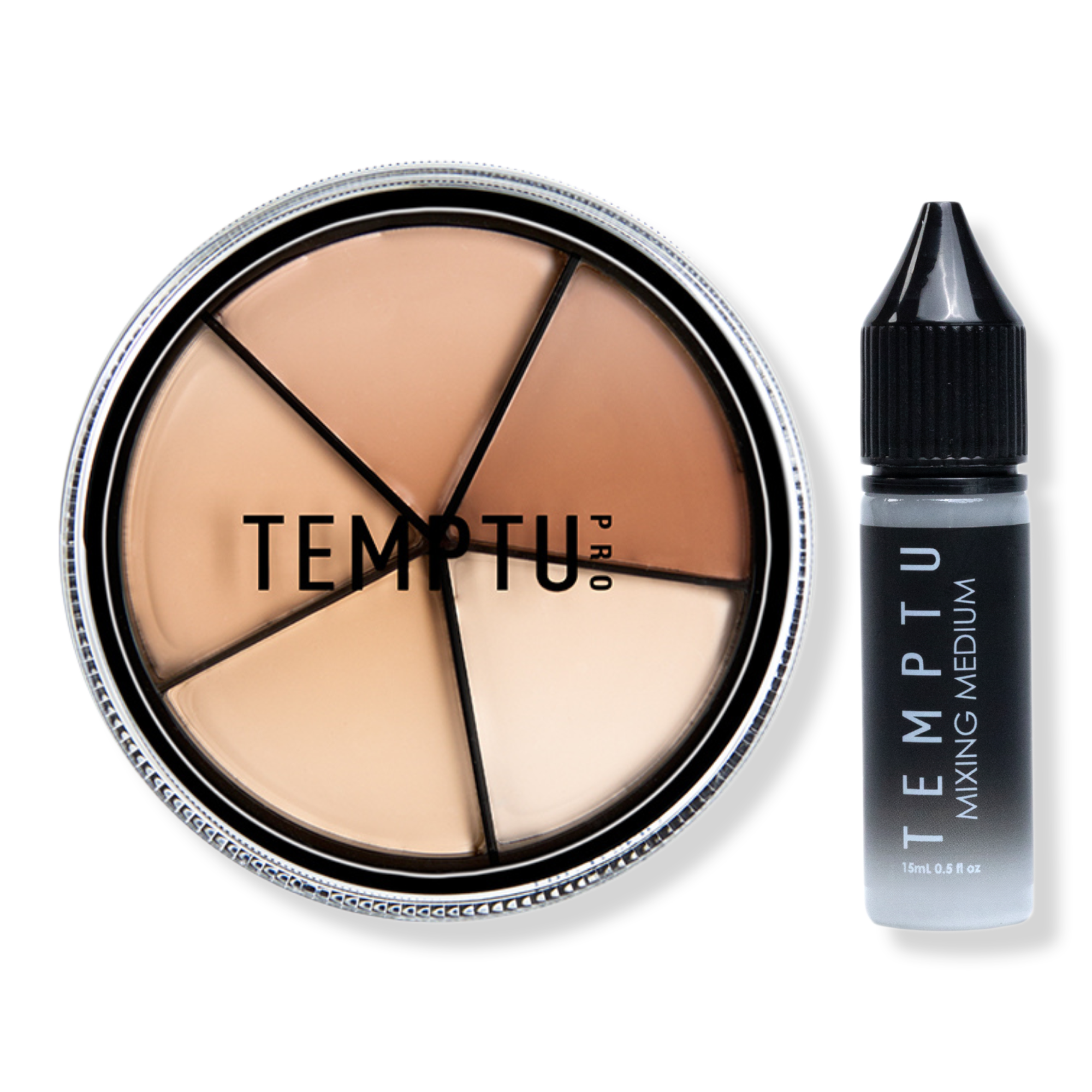 Temptu S/B Concealer Wheel & Mixing Medium Set