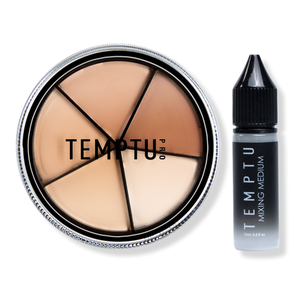 Temptu S/B Concealer Wheel & Mixing Medium Set