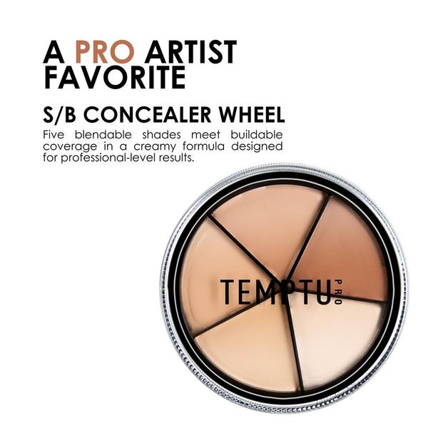 Temptu S/B Concealer Wheel & Mixing Medium Set #3