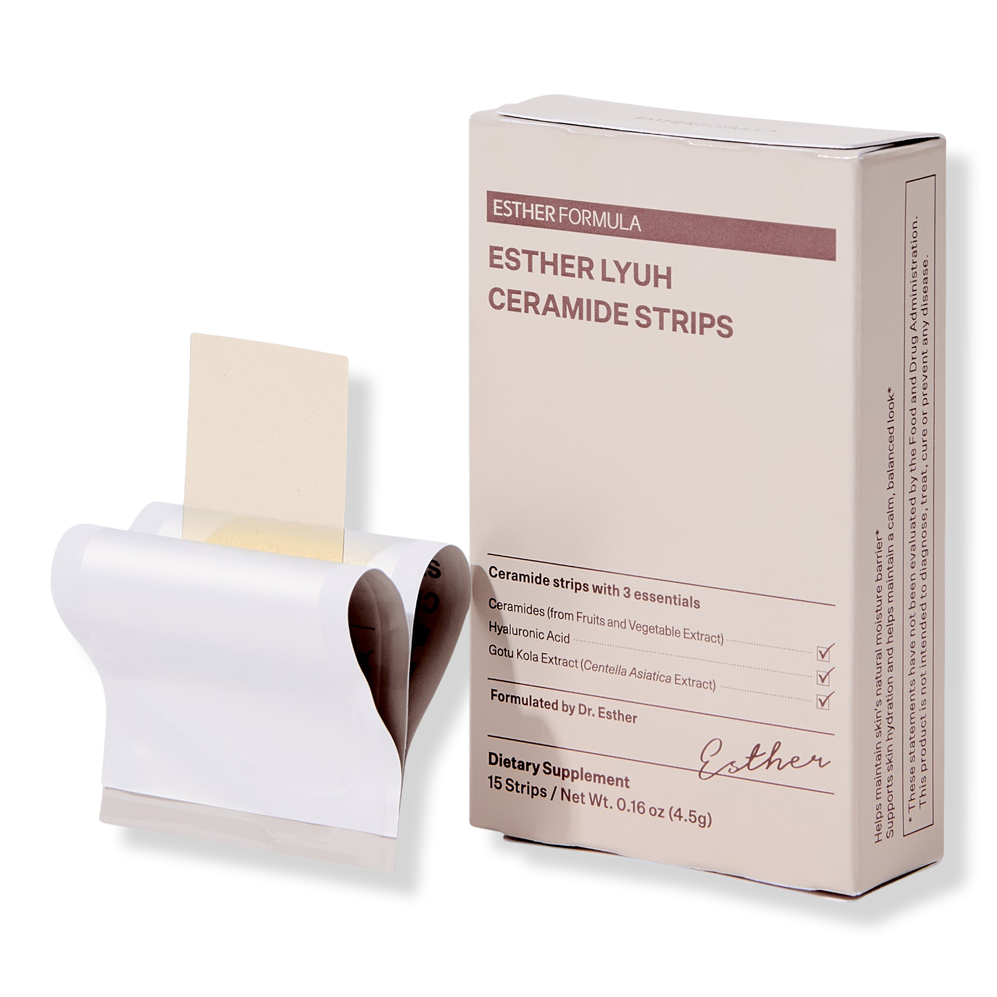 ESTHER FORMULA Ceramide Dissolving Oral Strips #1
