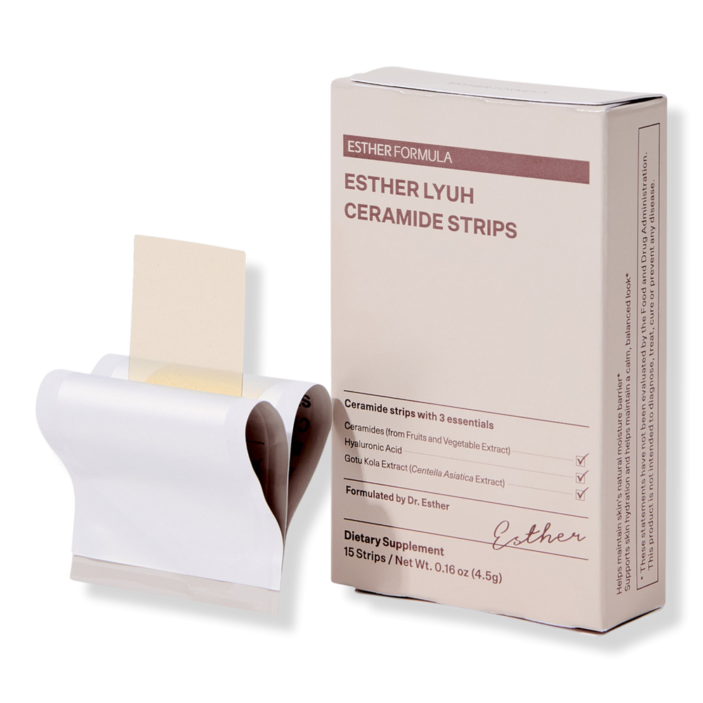 ESTHER FORMULA Esther Lyuh Ceramide Strips 15 Strips 0.16 oz.(4.5g)