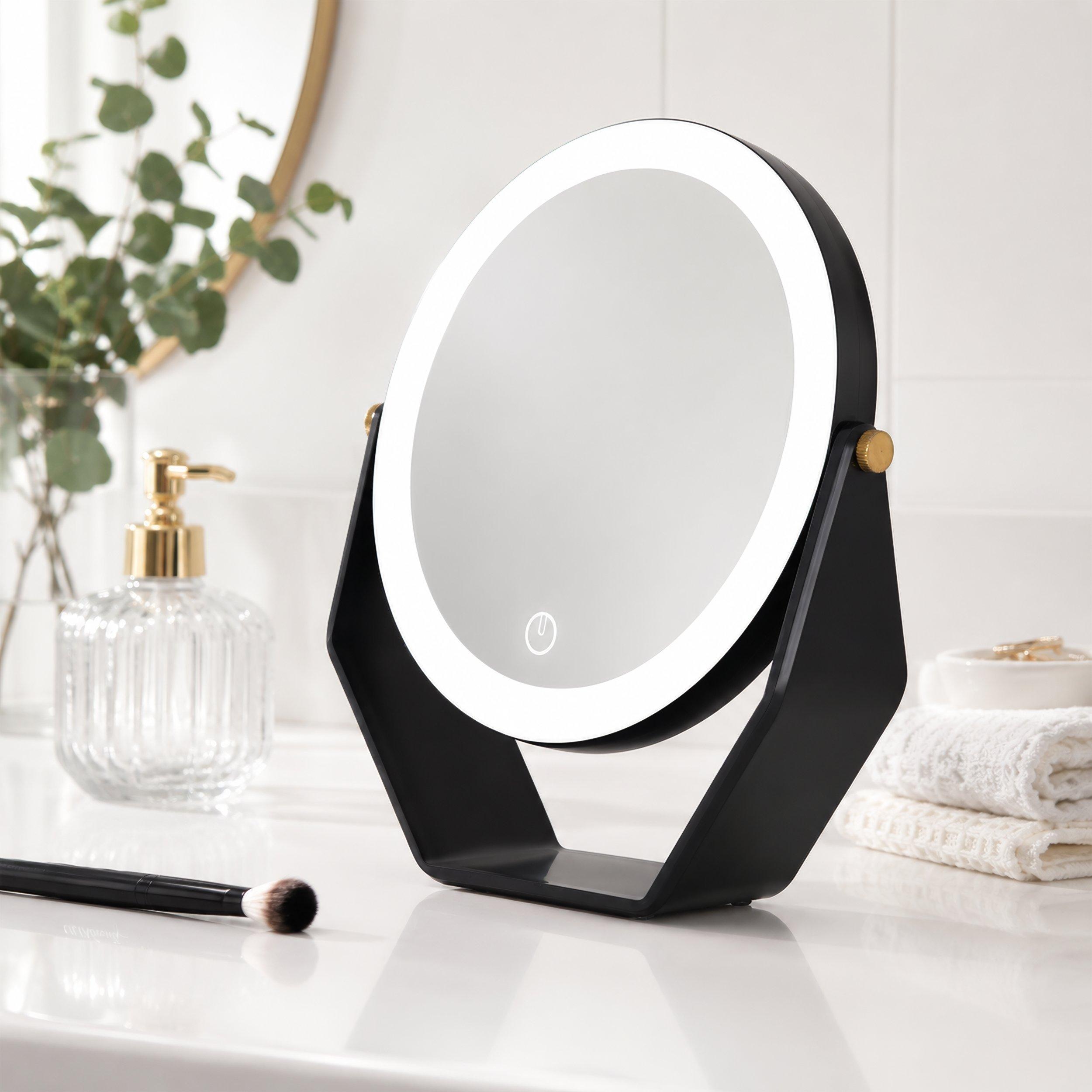 Zadro LED Lighted Makeup Mirror with Magnification, цвет: Чёрный — фото 6