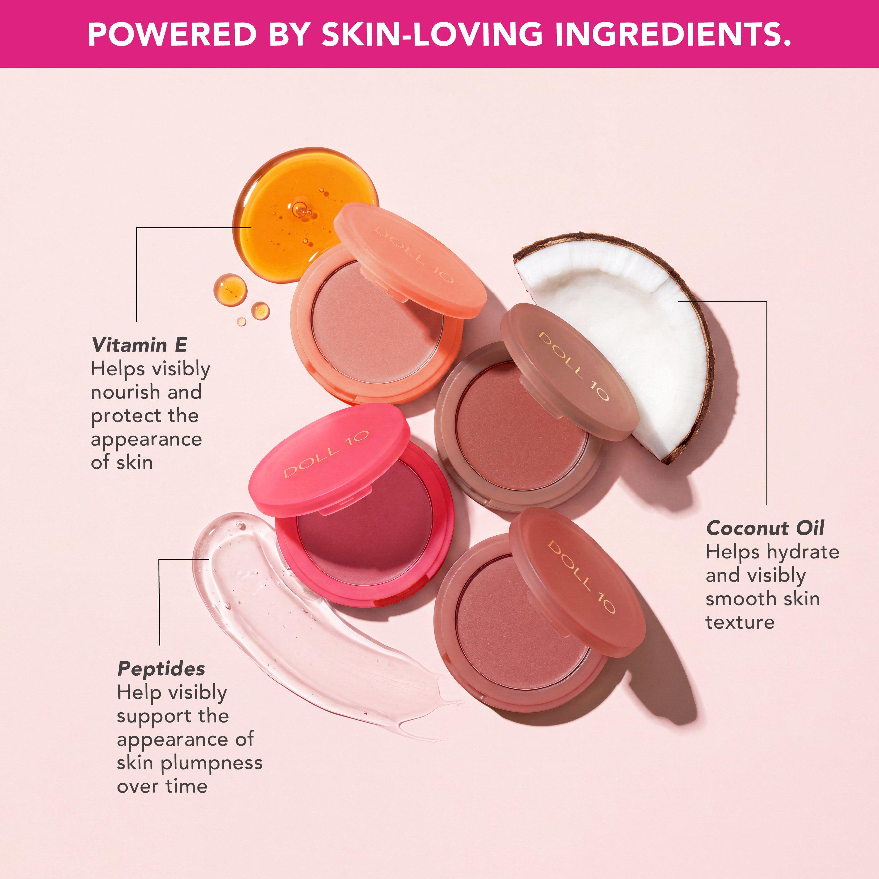Doll 10 Talk Flirty To Me 4-Piece Peptide Pop Blush — фото 5
