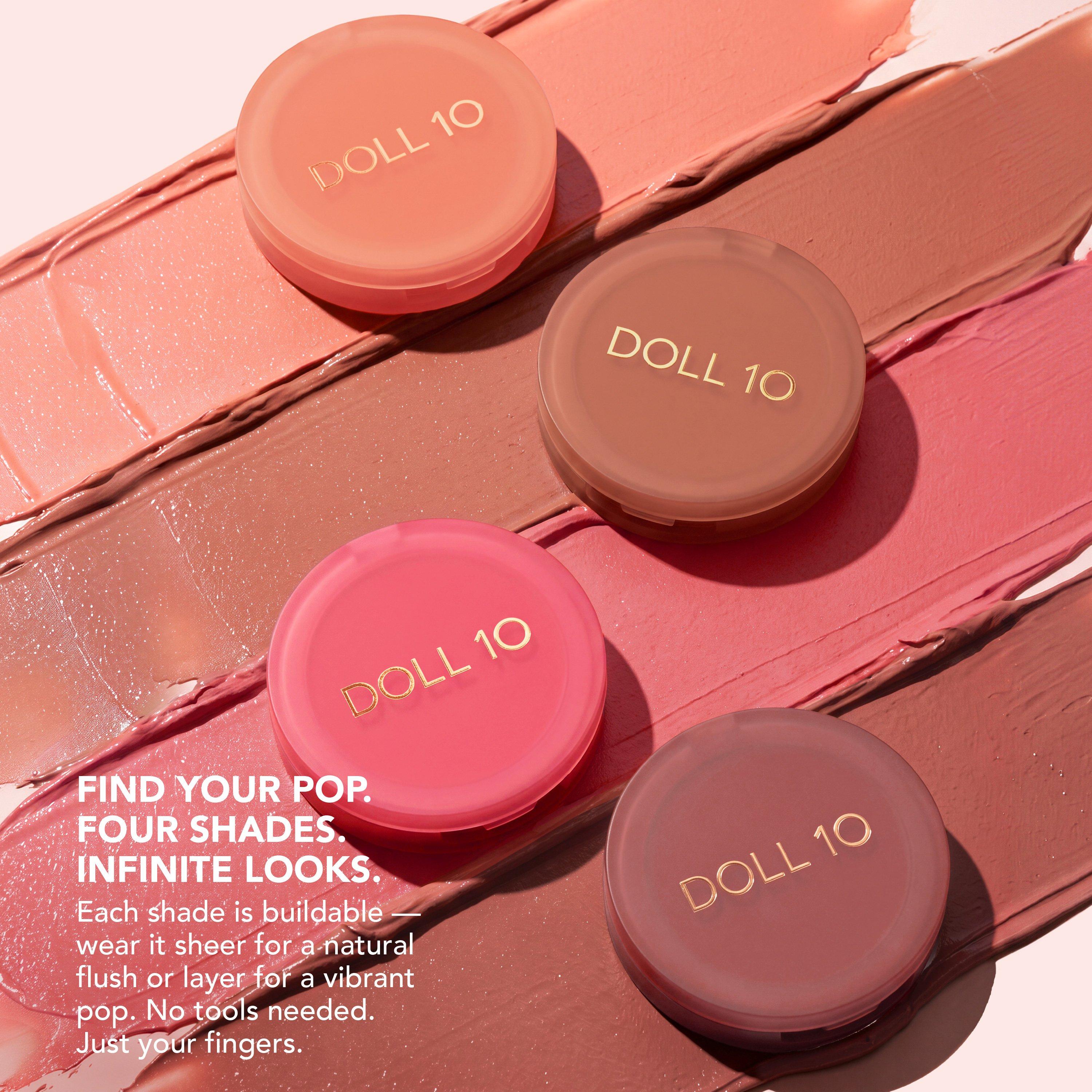 Doll 10 Talk Flirty To Me 4-Piece Peptide Pop Blush — фото 6