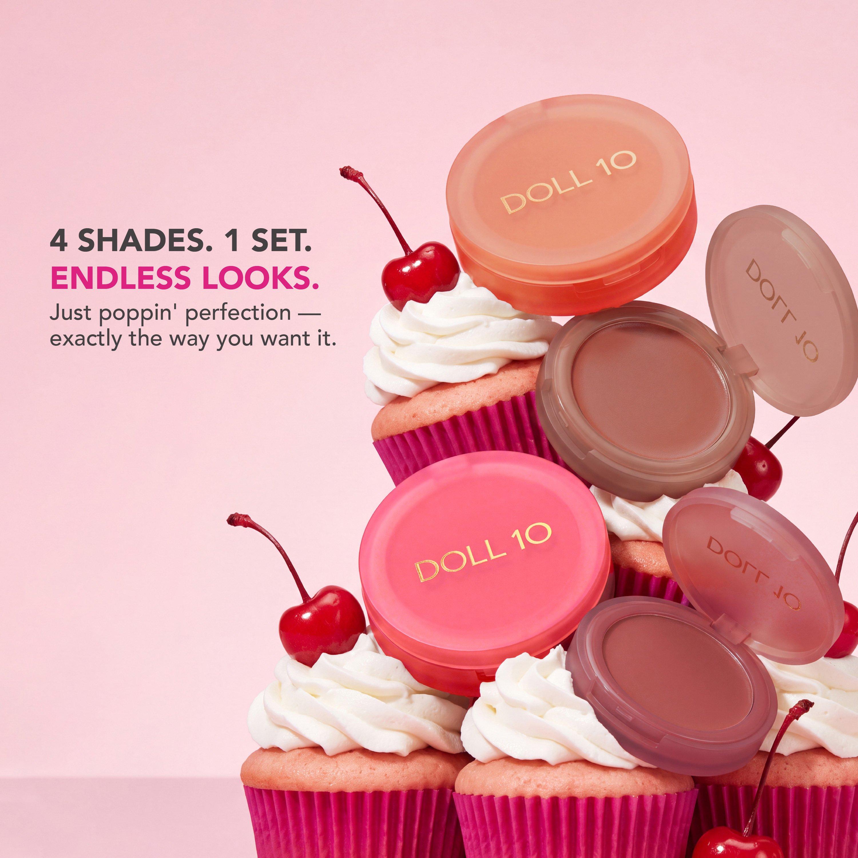 Doll 10 Talk Flirty To Me 4-Piece Peptide Pop Blush — фото 8