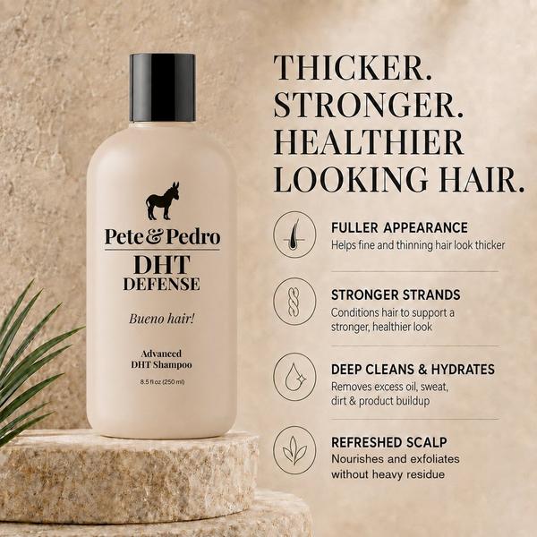 Pete & Pedro DHT Defense Advanced Anti-Thinning & Hair Loss Shampoo #3