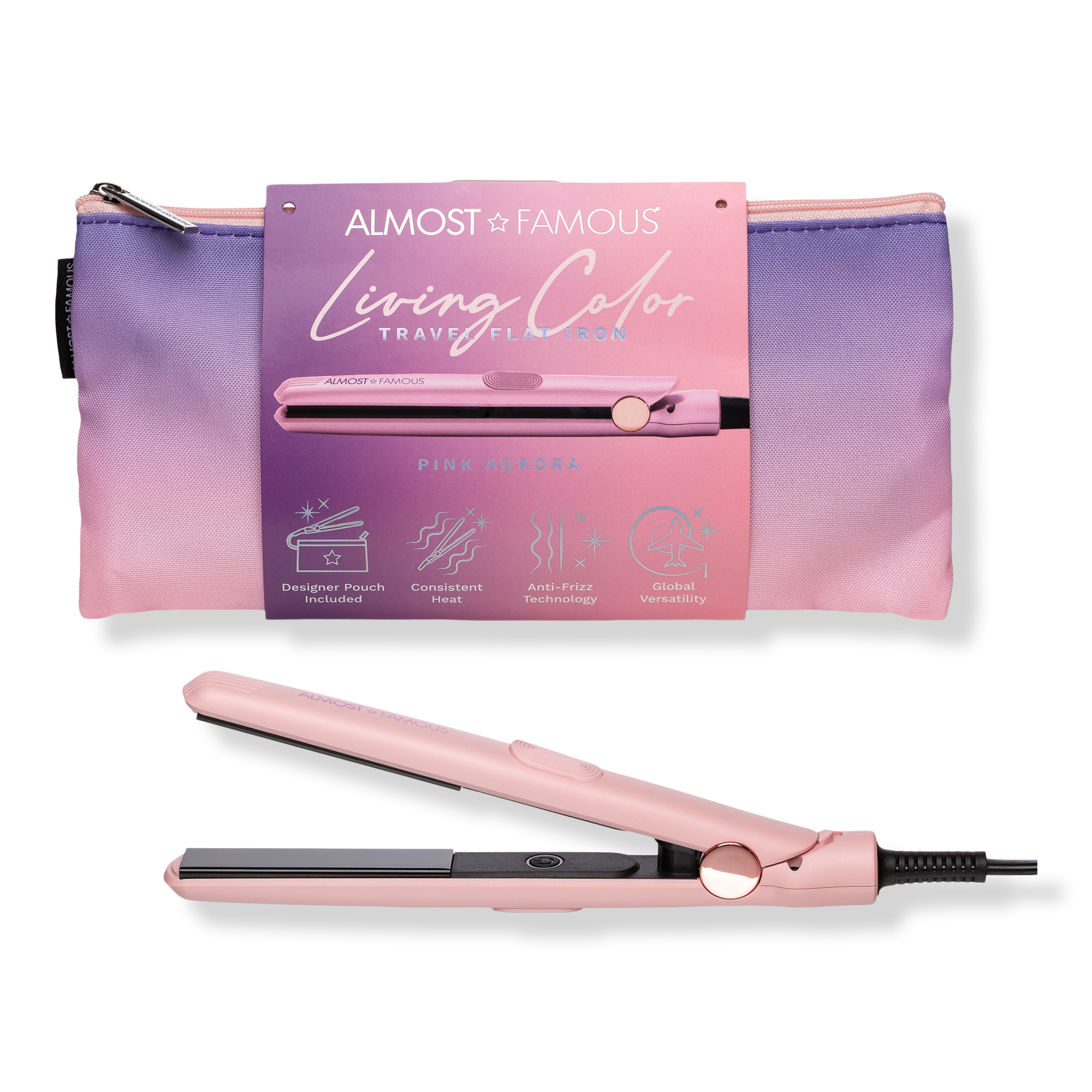 Almost Famous Living Color Mini Travel Flat Iron #1