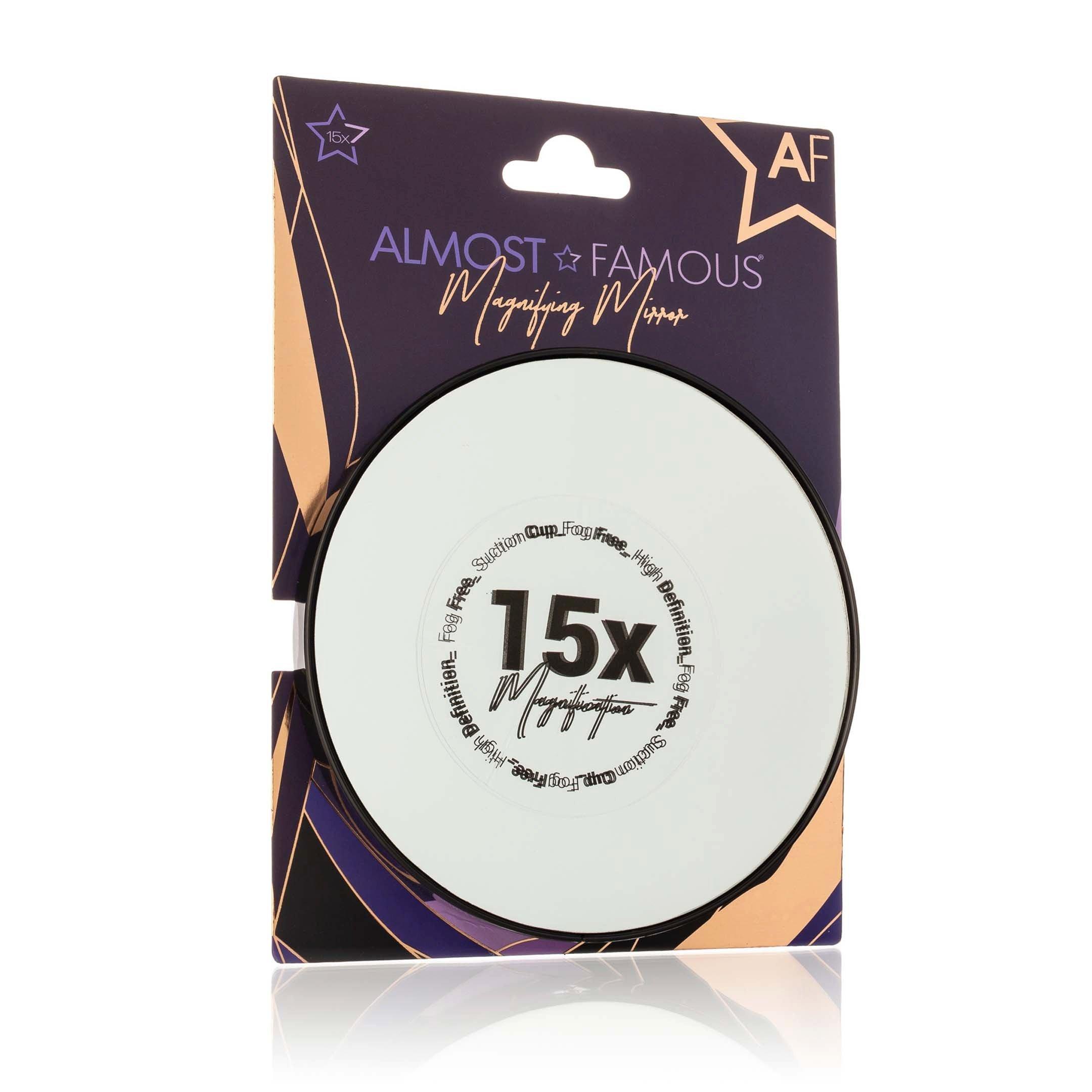 Almost Famous 15X Magnification Vanity Mirror with Suction Lock, цвет: Чёрный — фото 6
