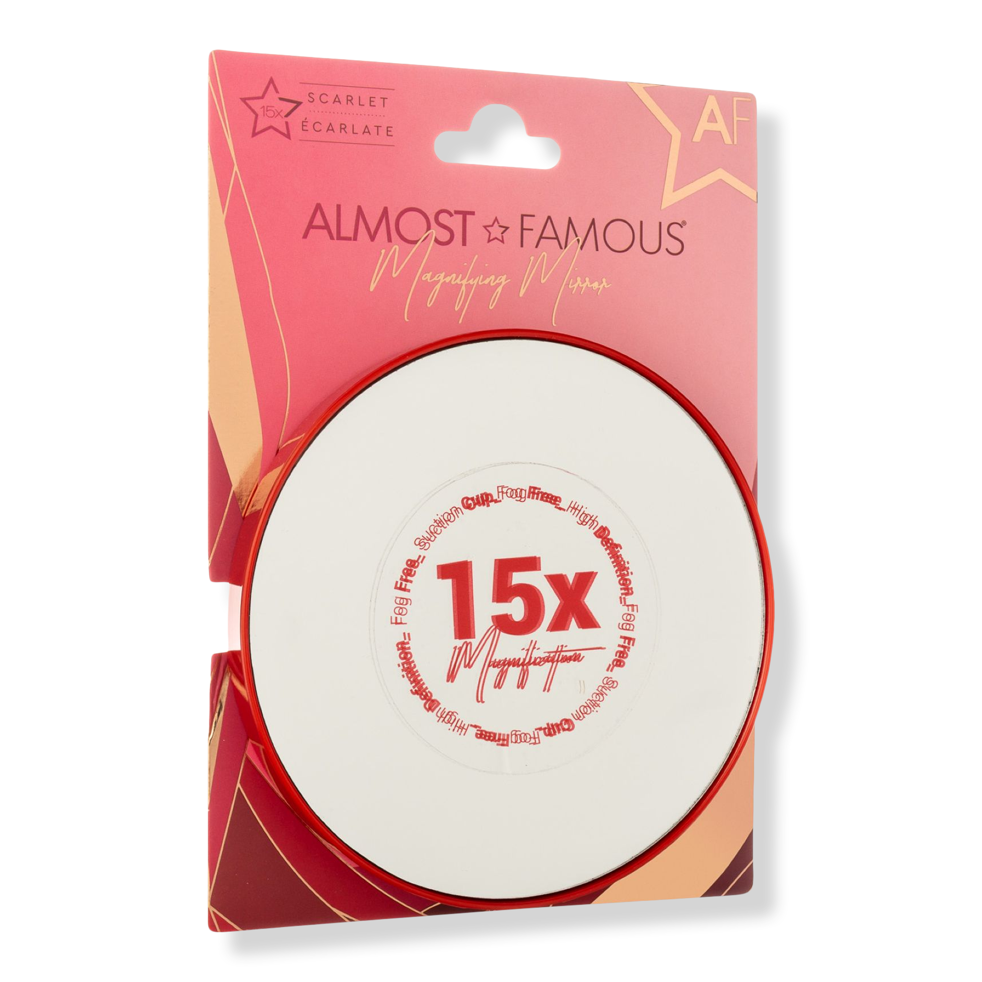 Almost Famous 15X Magnification Vanity Mirror with Suction Lock #1