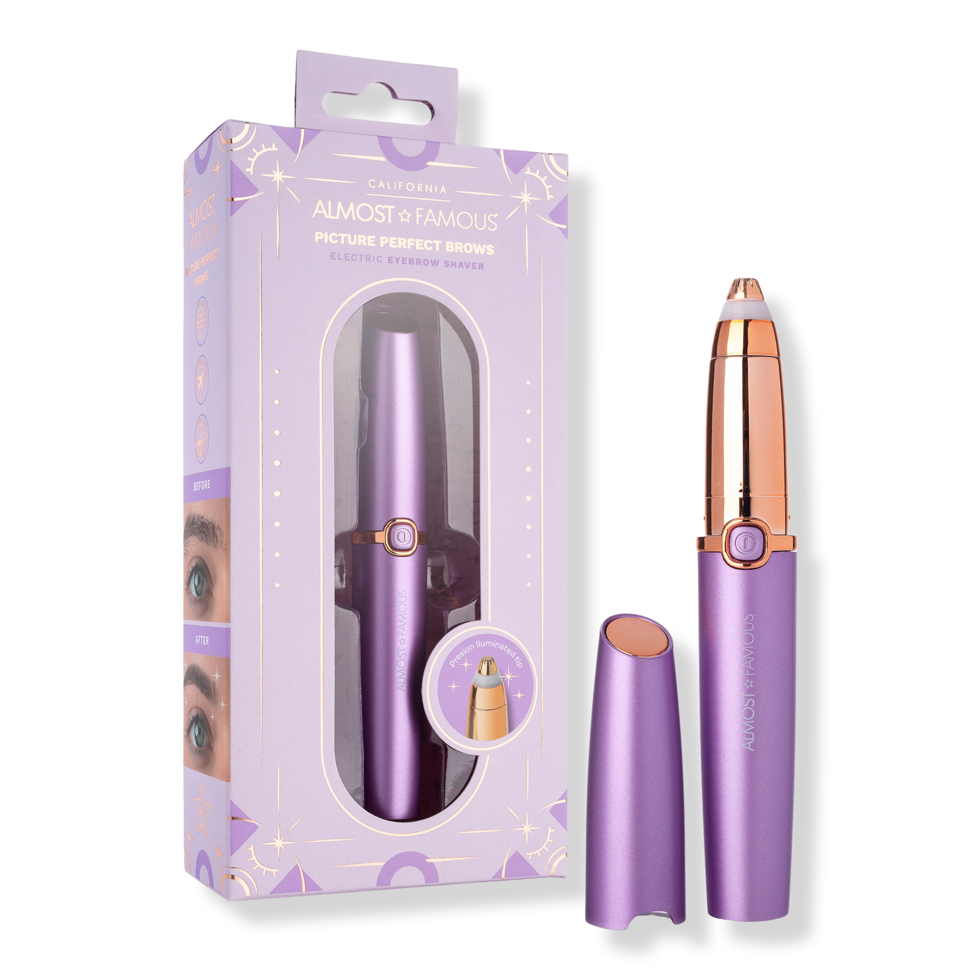 Almost Famous Perfect Brows Eyebrow Trimmer with Precision LED Tip #1
