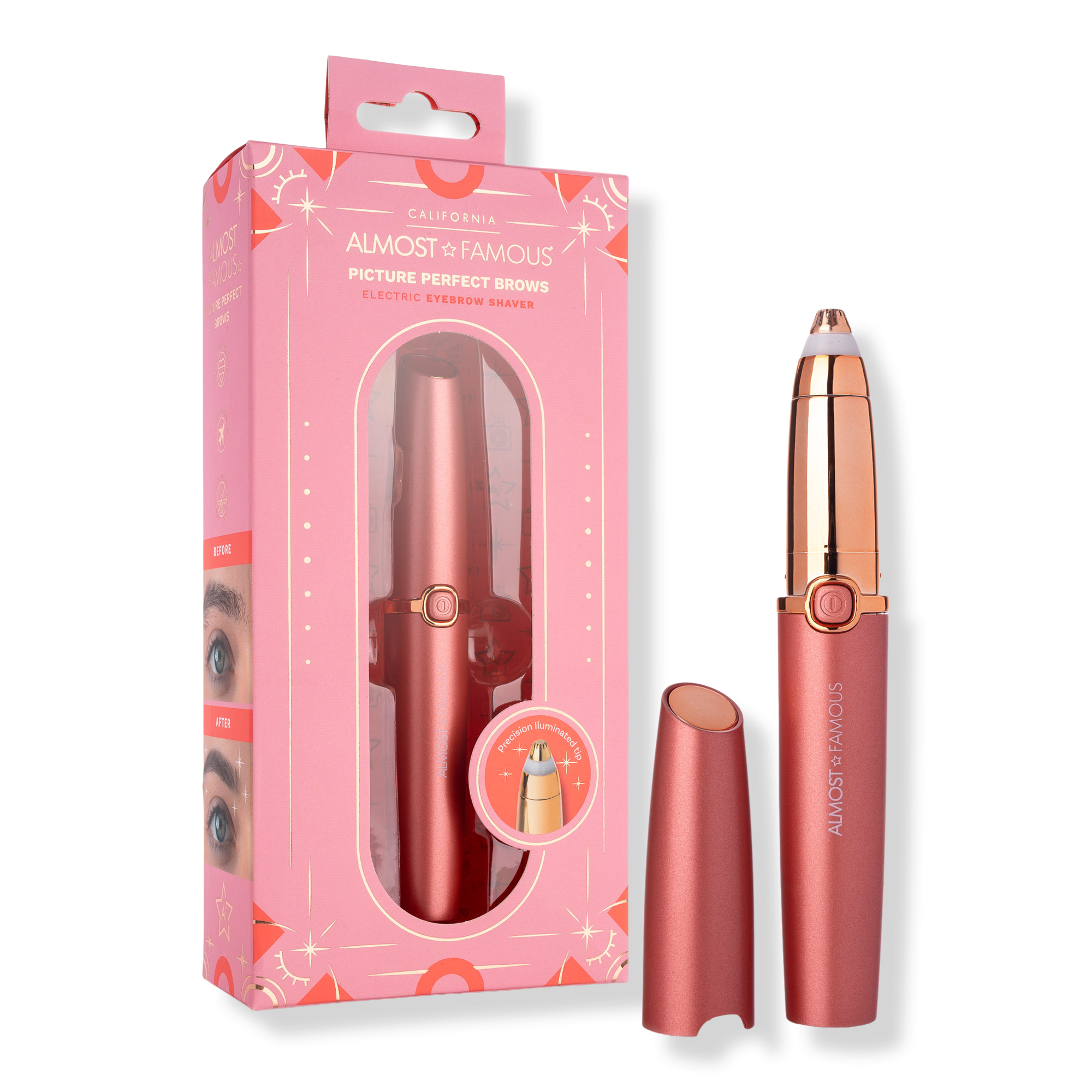 Almost Famous Perfect Brows Eyebrow Trimmer with Precision LED Tip #1