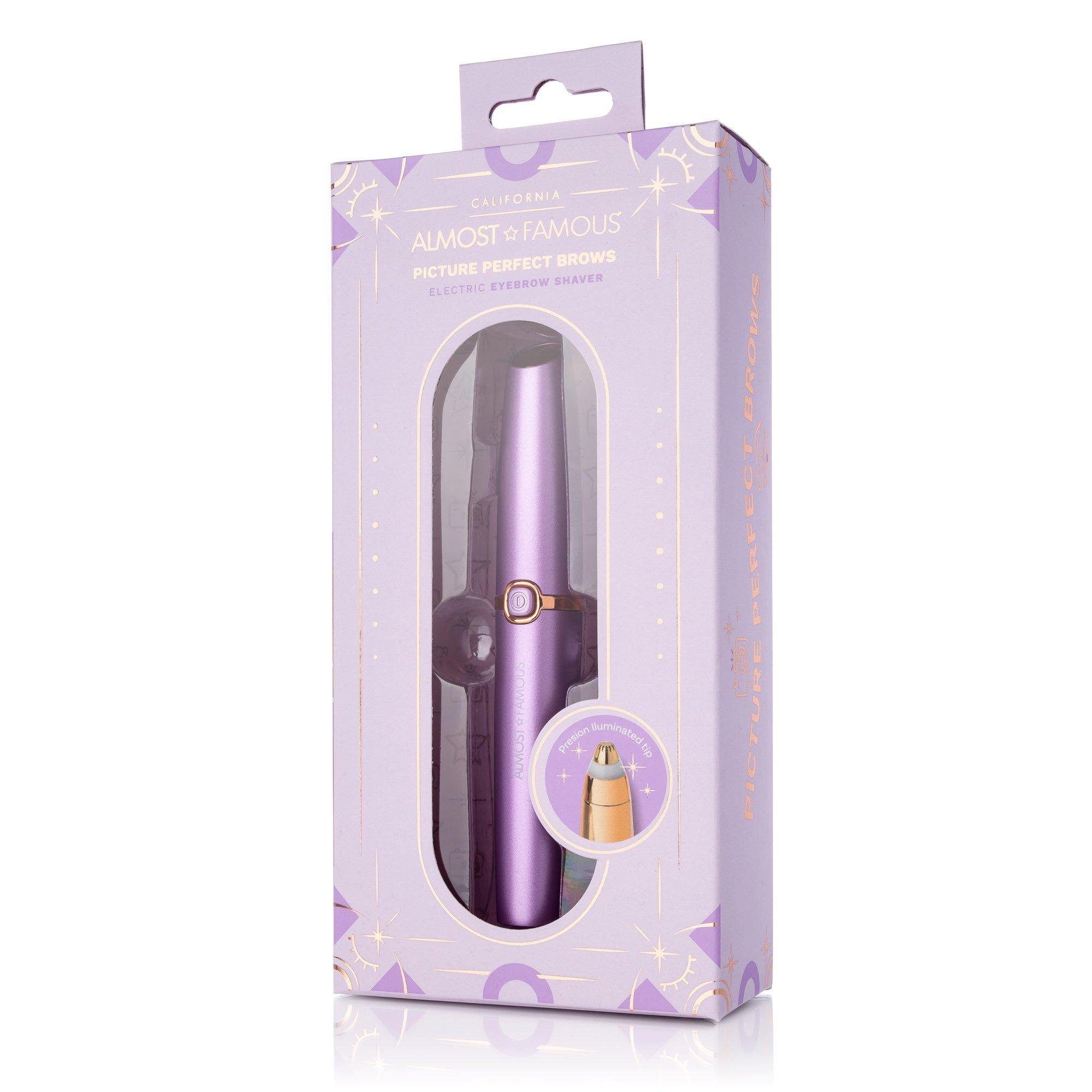 Almost Famous Perfect Brows Eyebrow Trimmer with Precision LED Tip, цвет: Розовый — фото 7