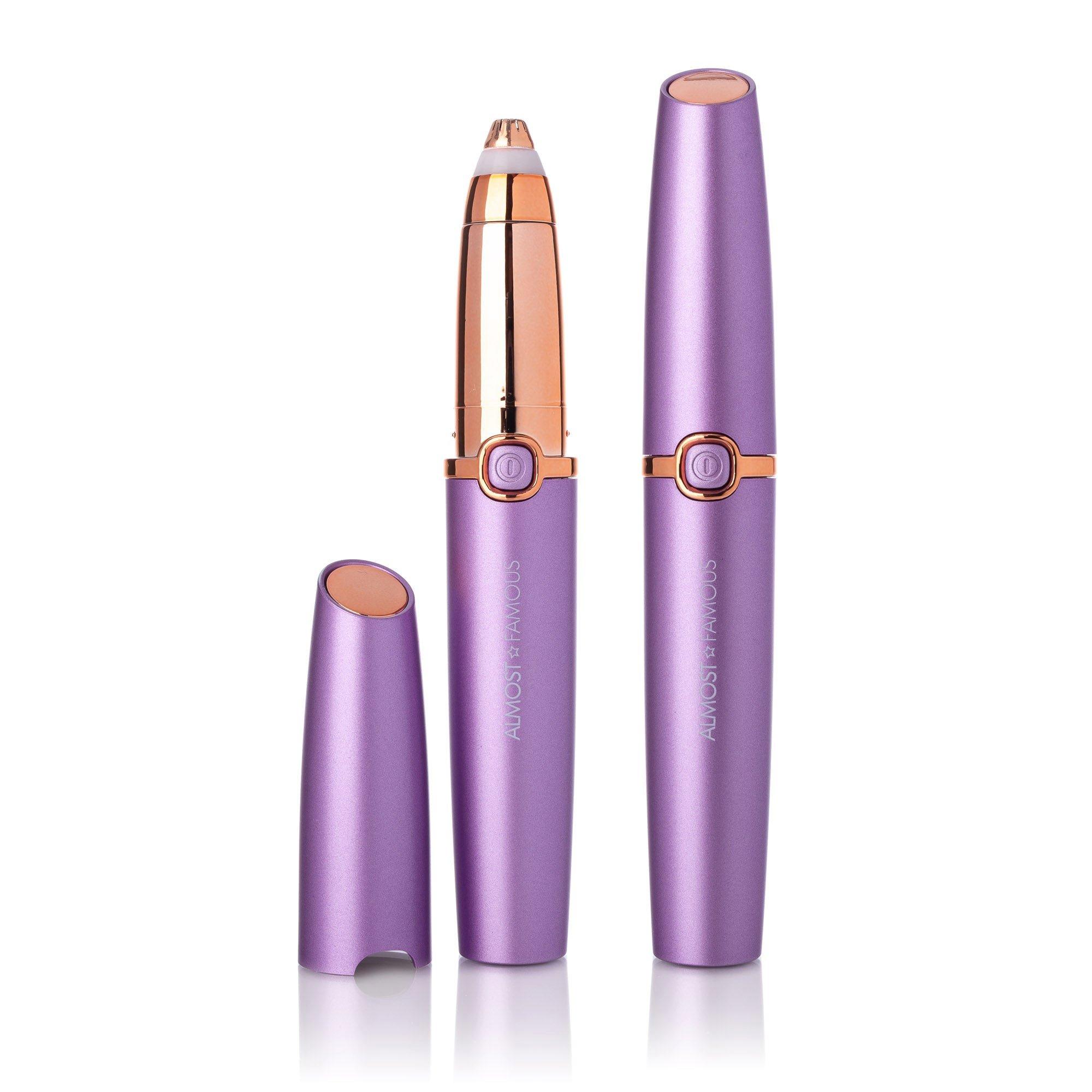 Almost Famous Perfect Brows Eyebrow Trimmer with Precision LED Tip, цвет: Розовый — фото 8